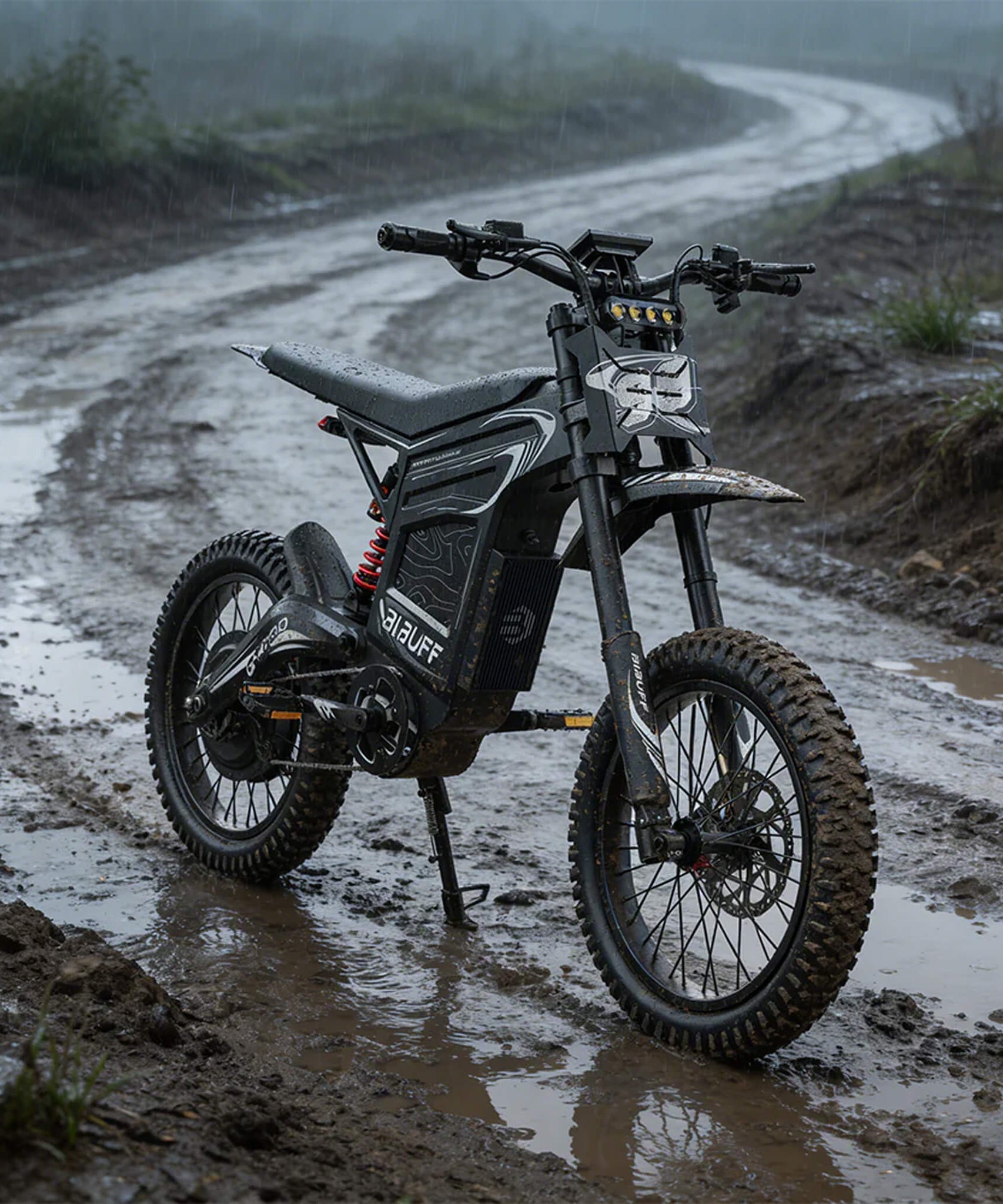 EKX GT600 7500W 72V30AH Full-Suspension Off-Road Electric Dirt Bike (SAK49037)