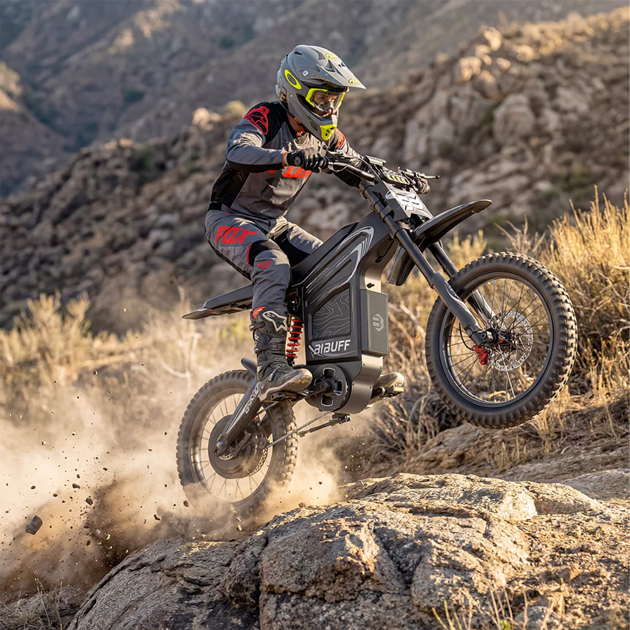 EKX GT600 7500W 72V30AH Full-Suspension Off-Road Electric Dirt Bike (SAK49037)