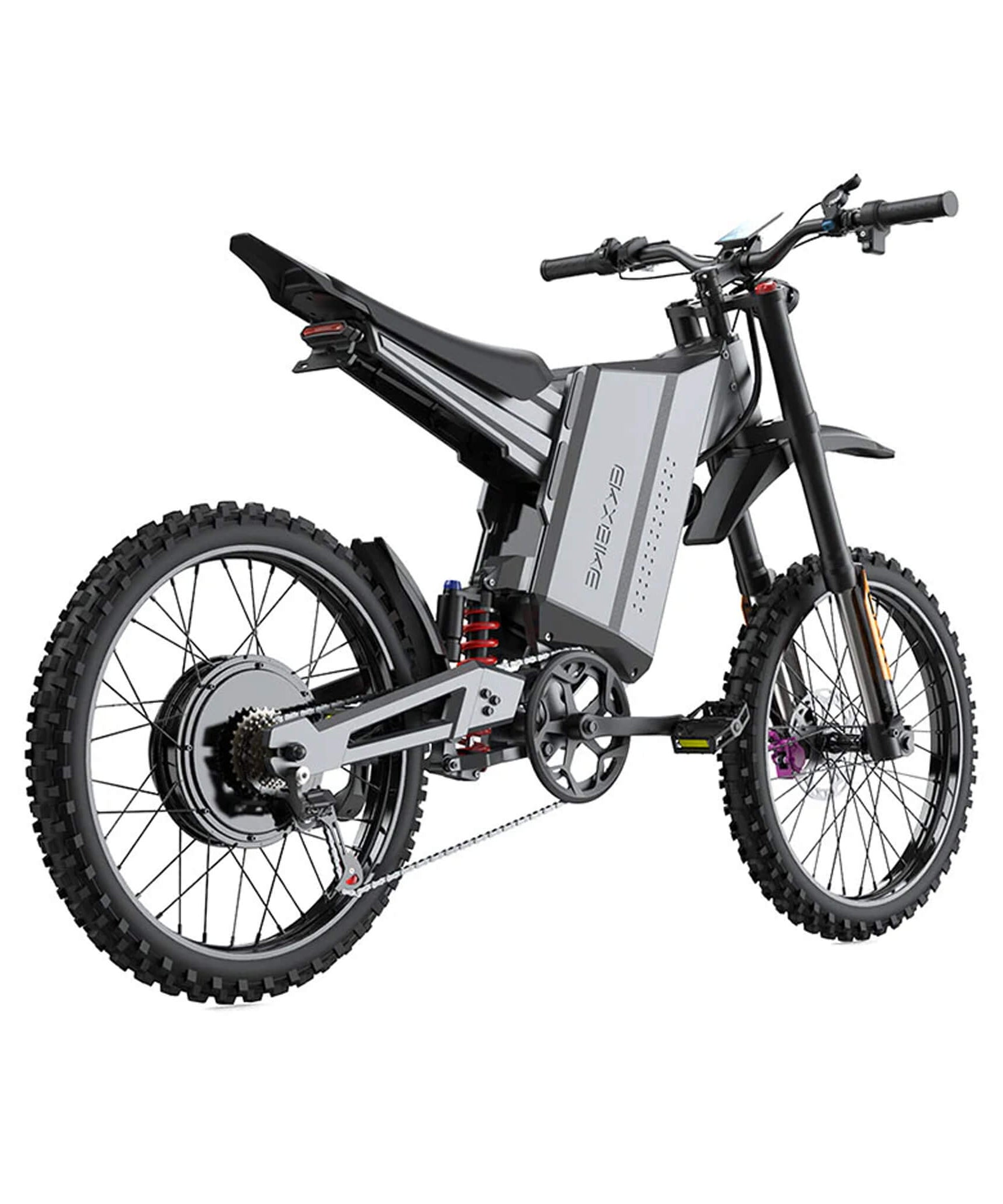 EKX GTS 8000W 72V/30AH Premium Electric High-Strength Steel Pipe Off-Road Mountain Dirt Bike (SAK31684)