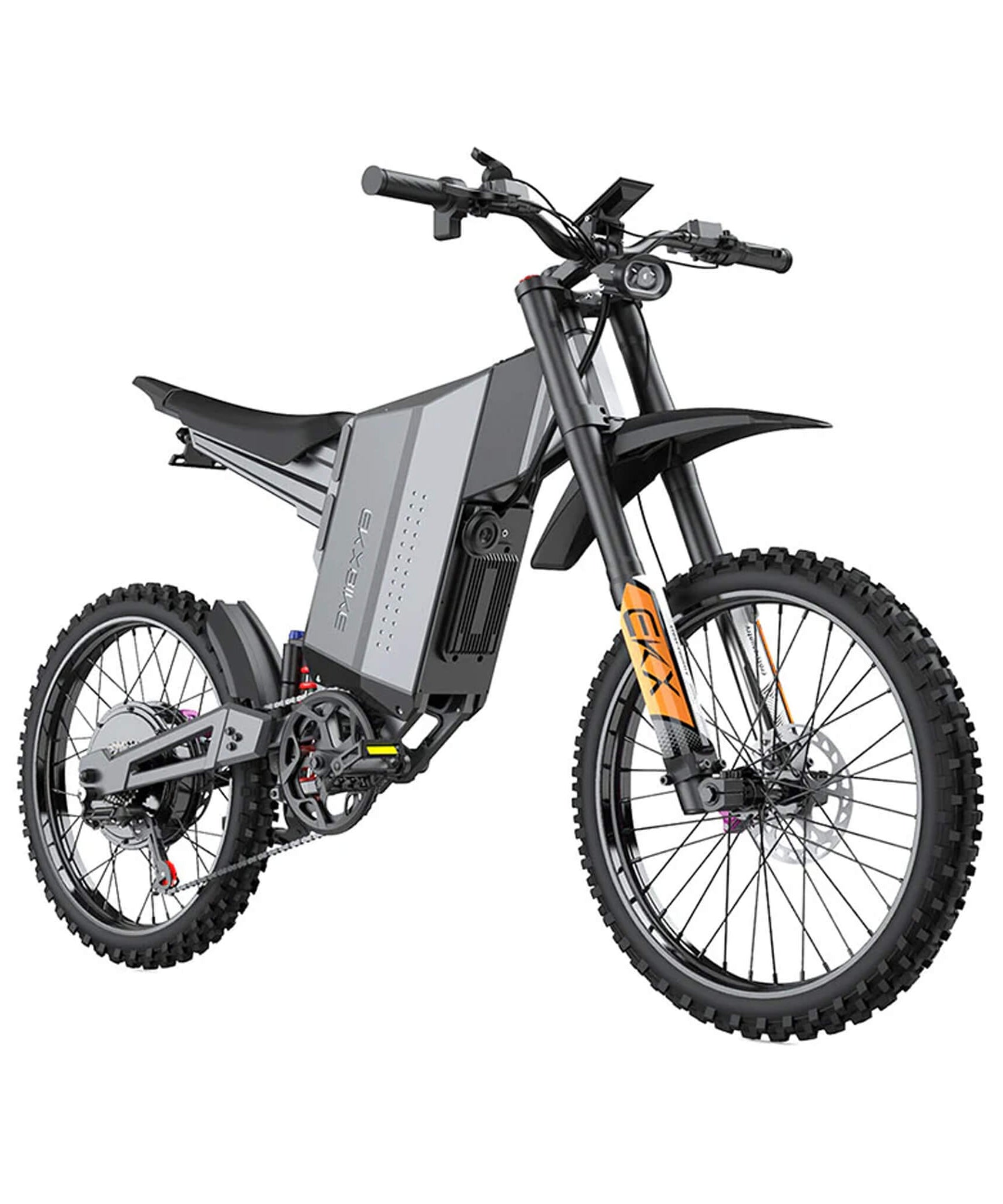 EKX GTS 8000W 72V/30AH Premium Electric High-Strength Steel Pipe Off-Road Mountain Dirt Bike (SAK31684)