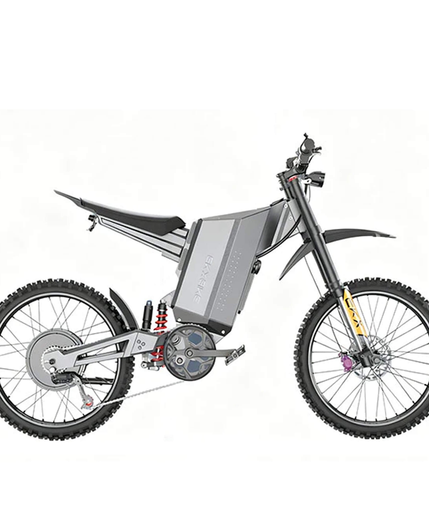 EKX GTS 8000W 72V/30AH Premium Electric High-Strength Steel Pipe Off-Road Mountain Dirt Bike (SAK31684)