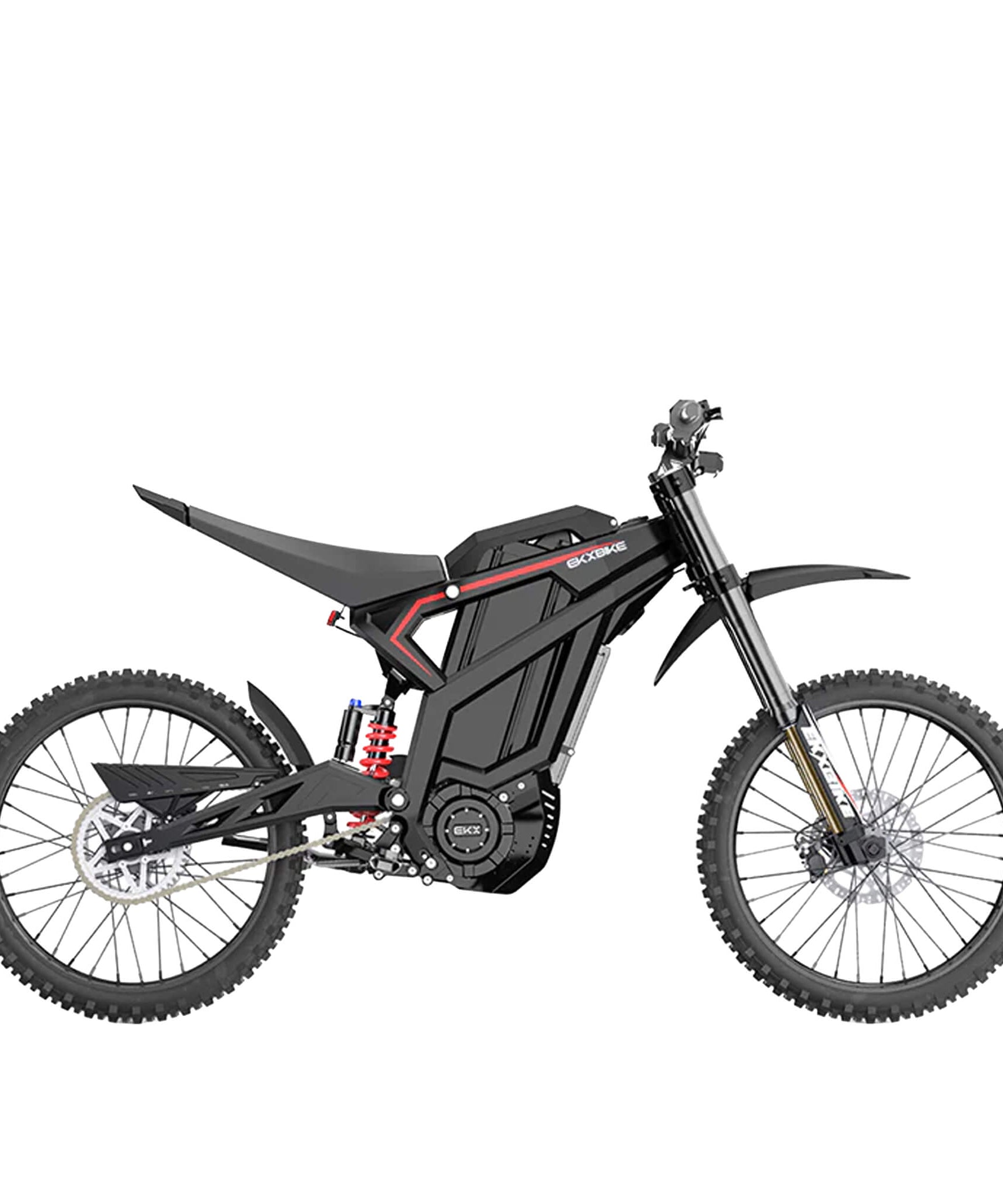 EKX M1 16.8KW 72V/50AH Premium Electric High-Strength Steel Pipe Off-Road Mountain Dirt Bike (SAK20957)