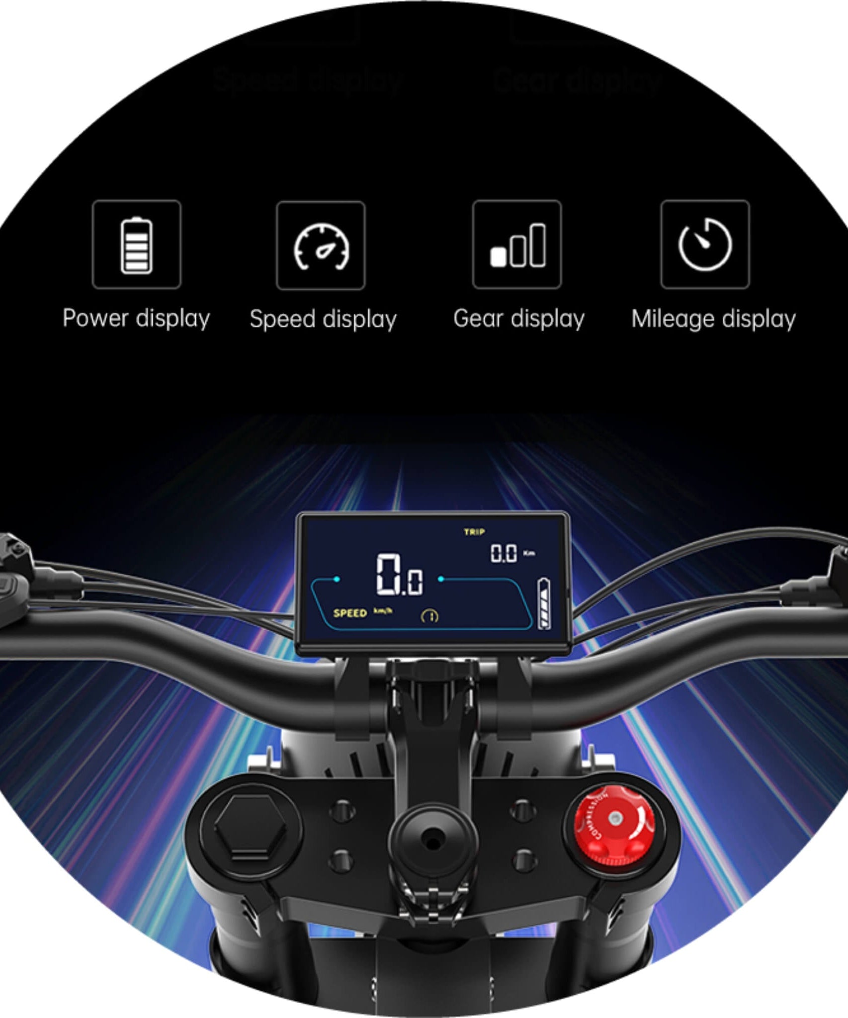 EKX X21 2000W 48V/35AH Premium Electric Off-Road Mountain Dirt Bike (SAK92745)