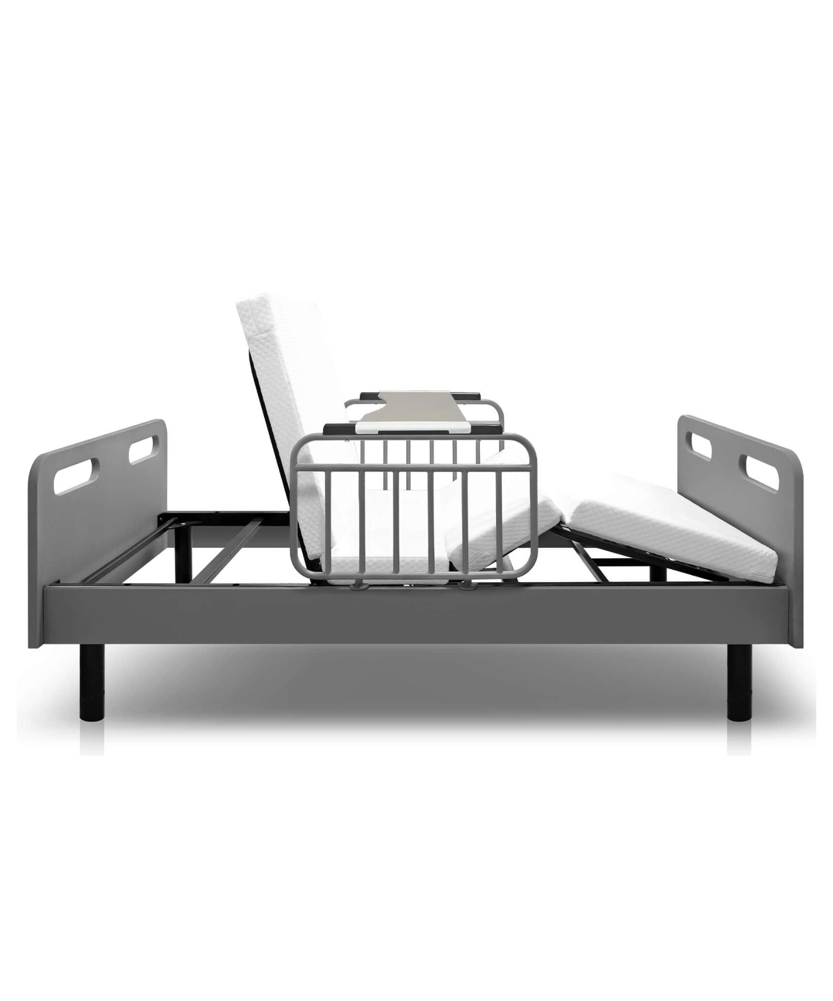 Electric Adjustable Hospital Bed With Remote Control And Memory Foam Mattress (SAK59613)