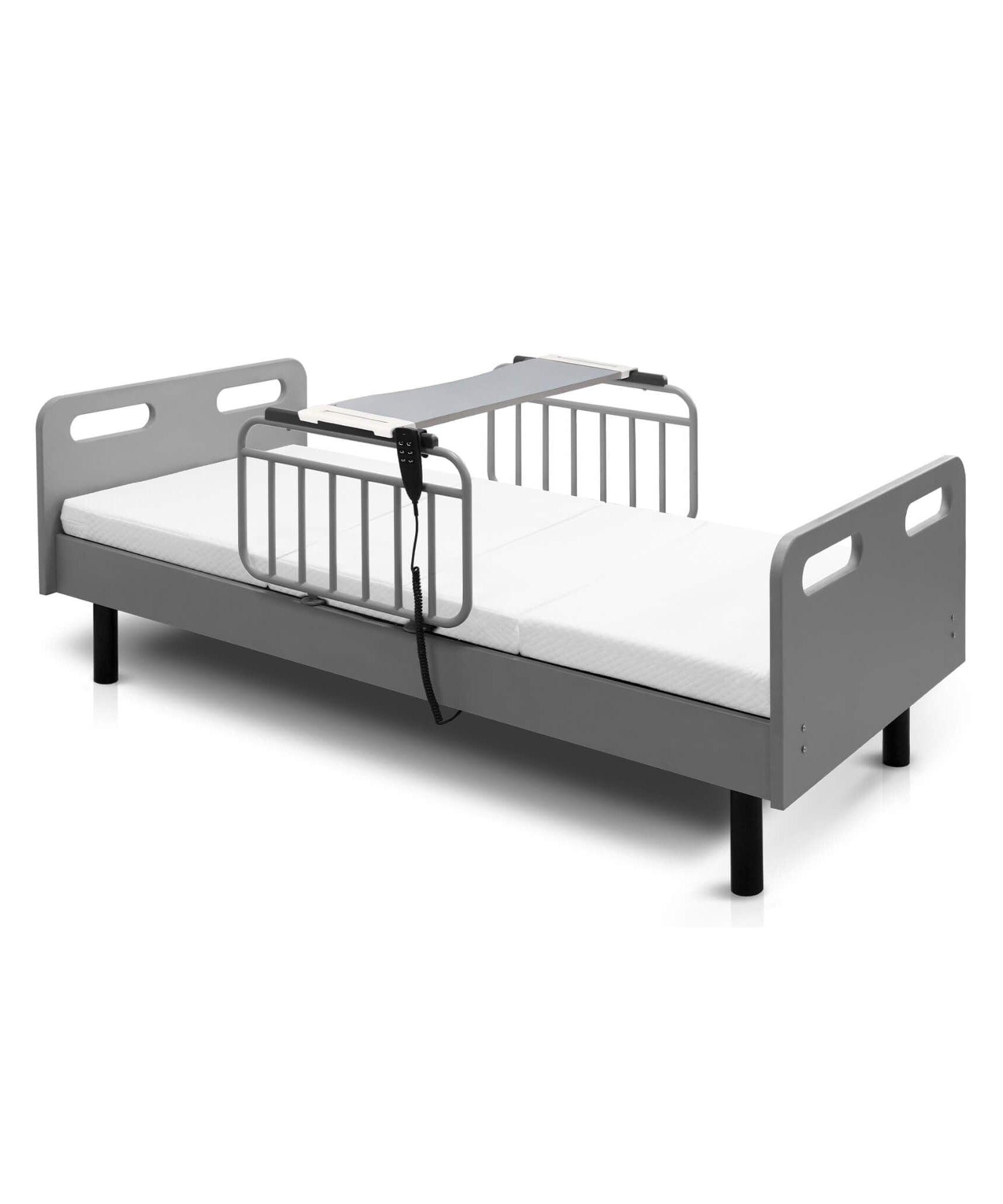 Electric Adjustable Hospital Bed With Remote Control And Memory Foam Mattress (SAK59613)