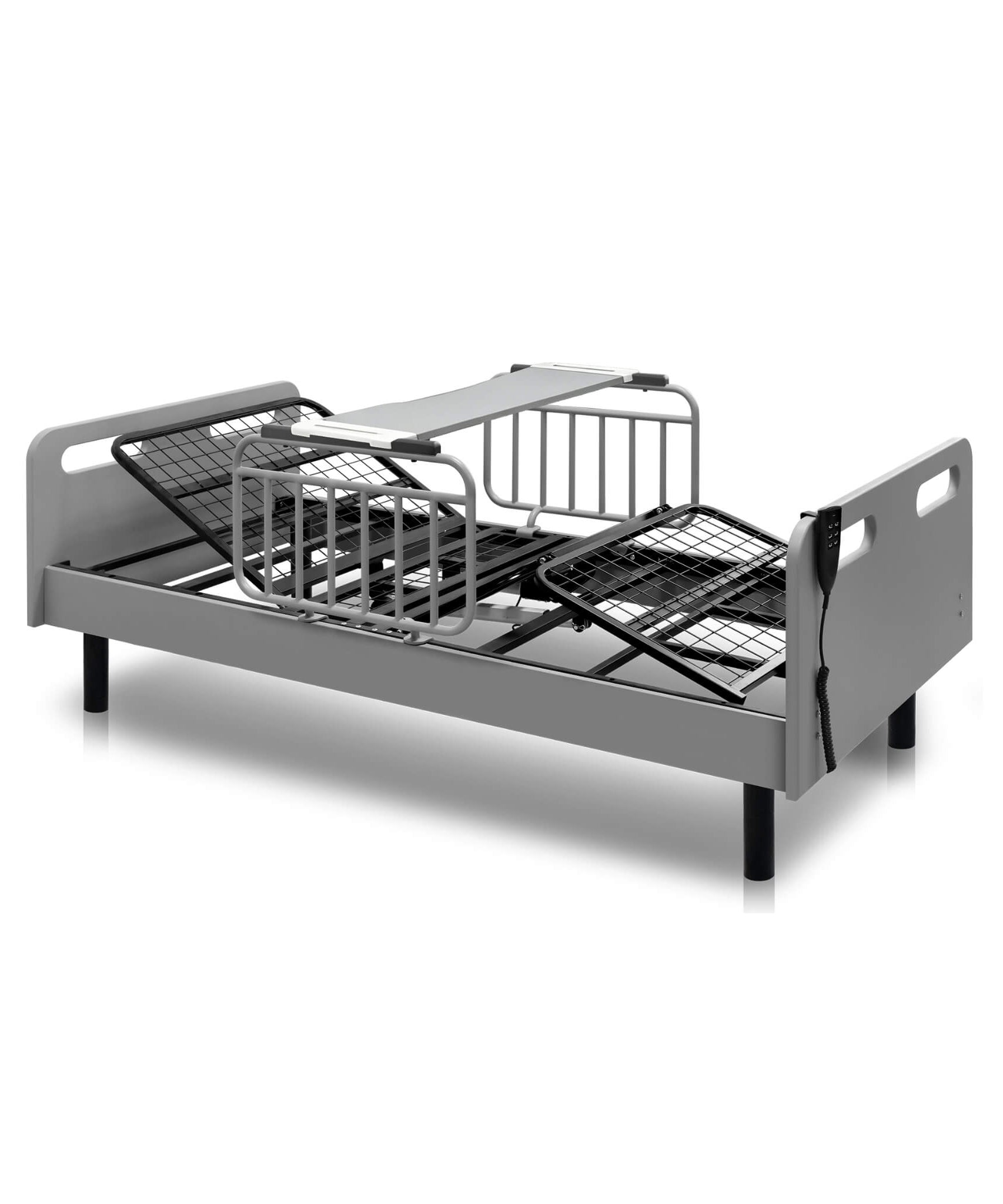 Electric Adjustable Hospital Bed With Remote Control And Memory Foam Mattress (SAK59613)