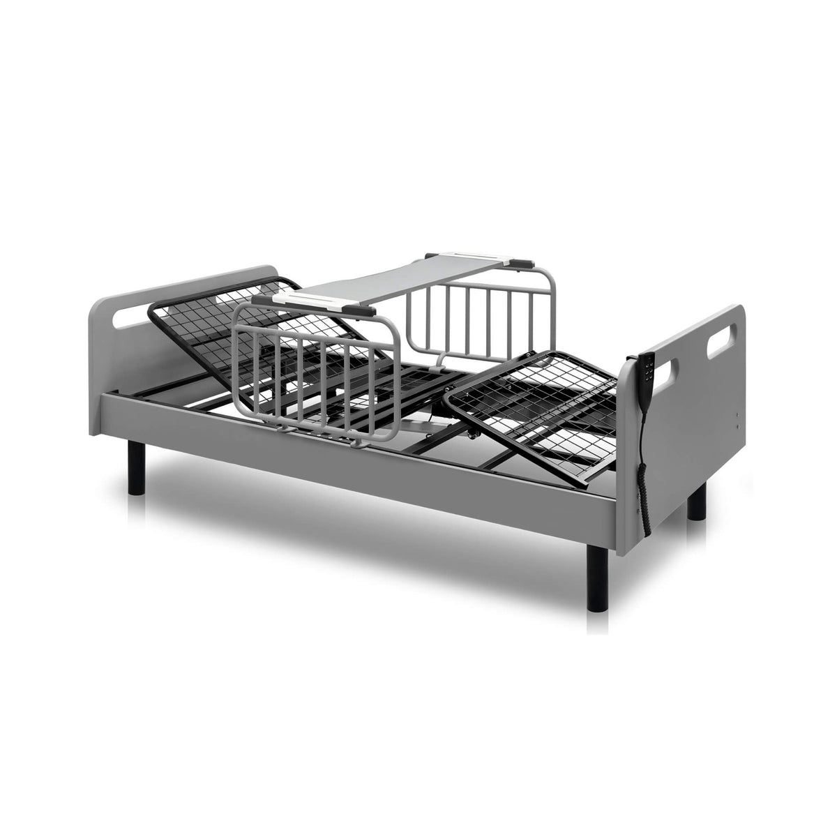 Electric Adjustable Hospital Bed With Remote Control And Memory Foam Mattress (SAK59613)