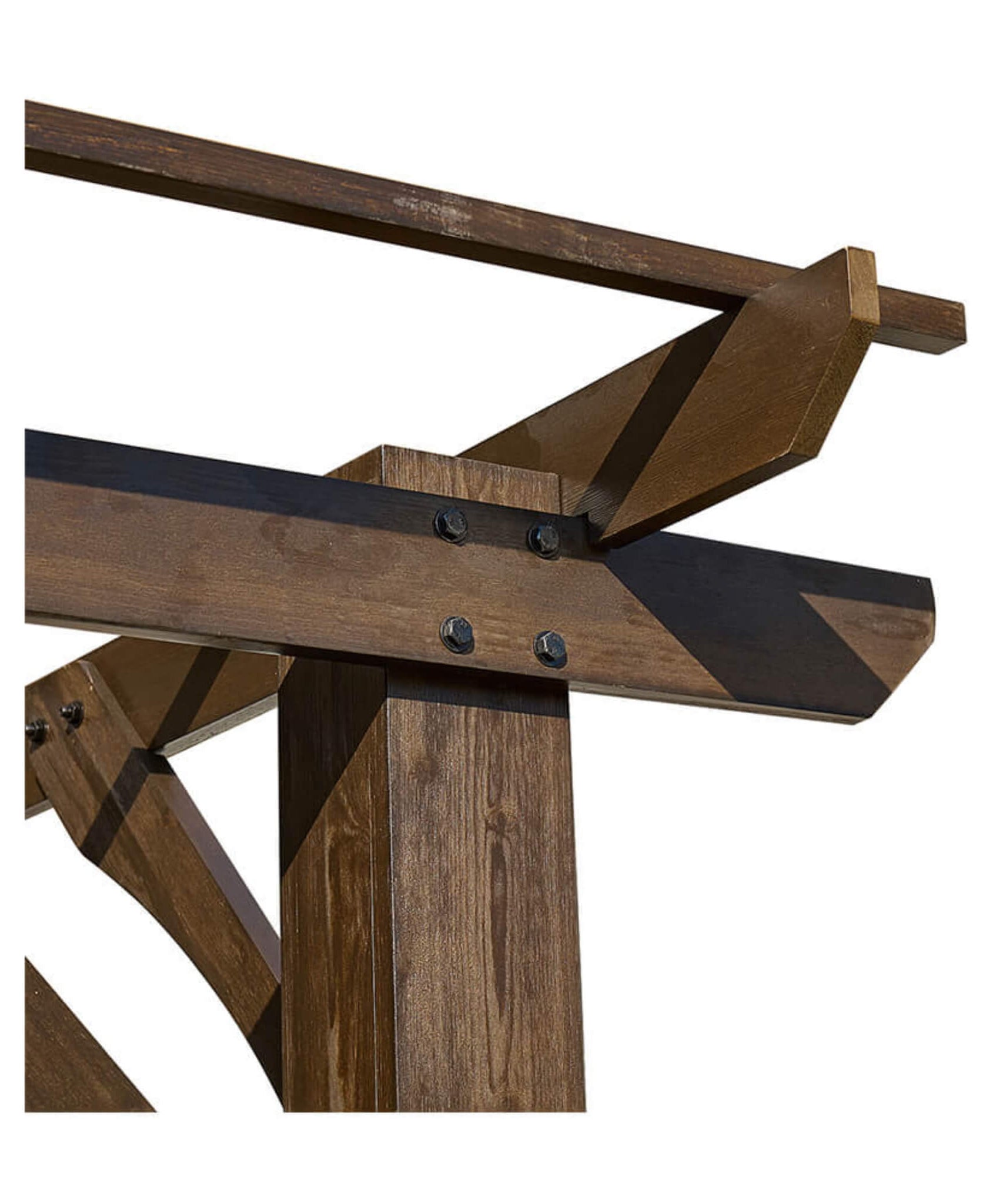[10X12FT] Alora Premium Outdoor Brown Cedar Wood Pergola For Spacious Patios (SAK45639)