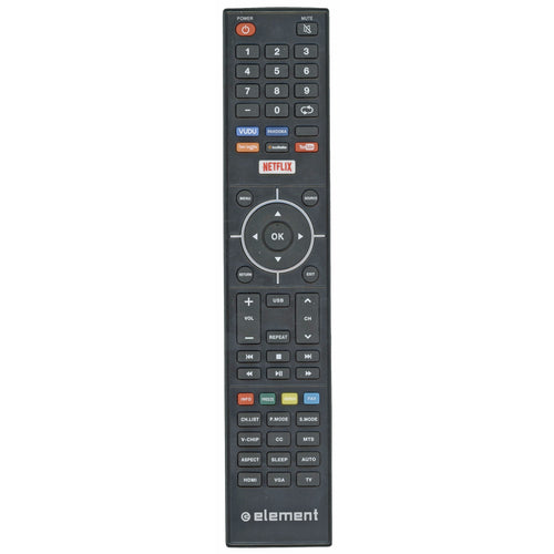 Element 845-058-03B03 TV Remote Control - Vudu, Pandora, Toon Goggles, Accuweather, YouTube, Netflix - 84505803B03