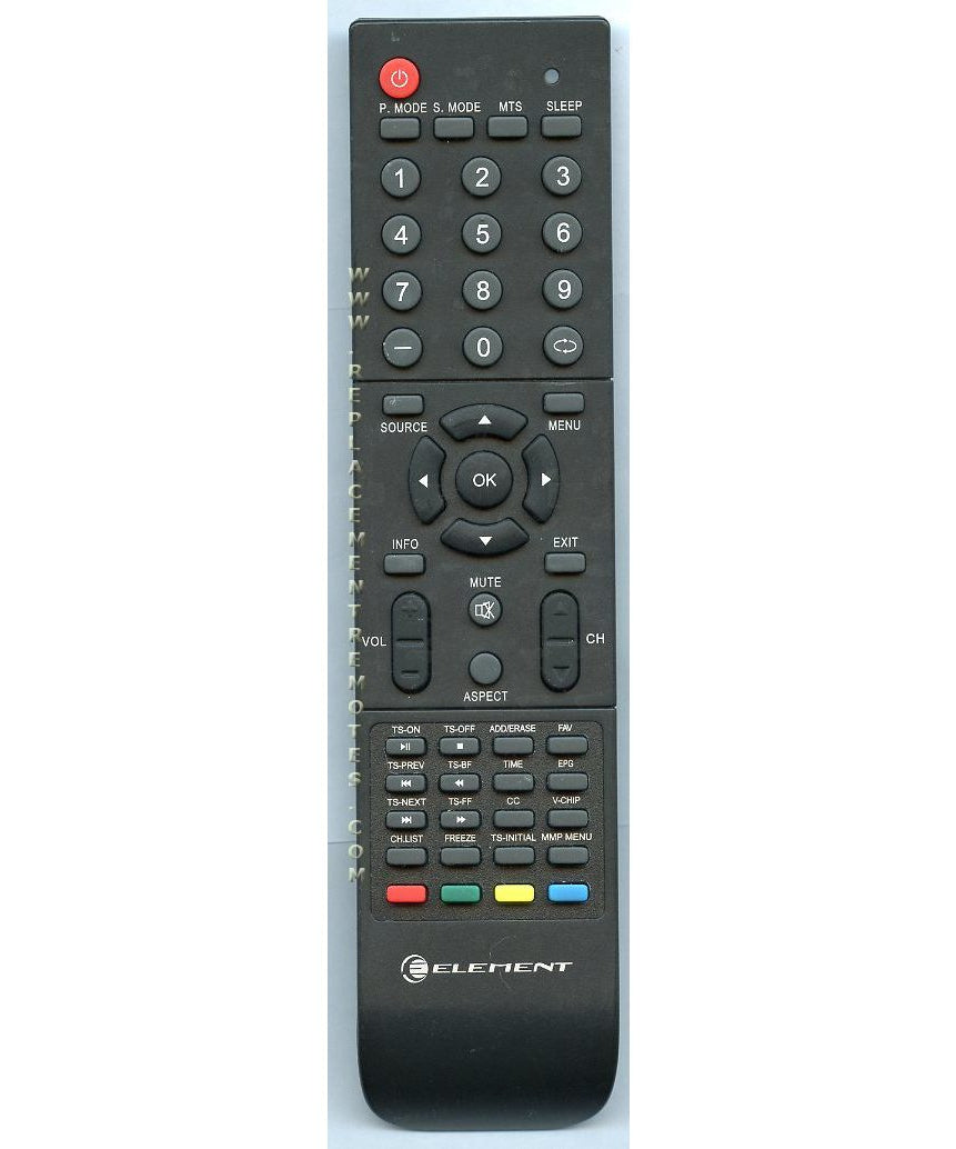 Element I14000000622 TV/DVD Remote Control