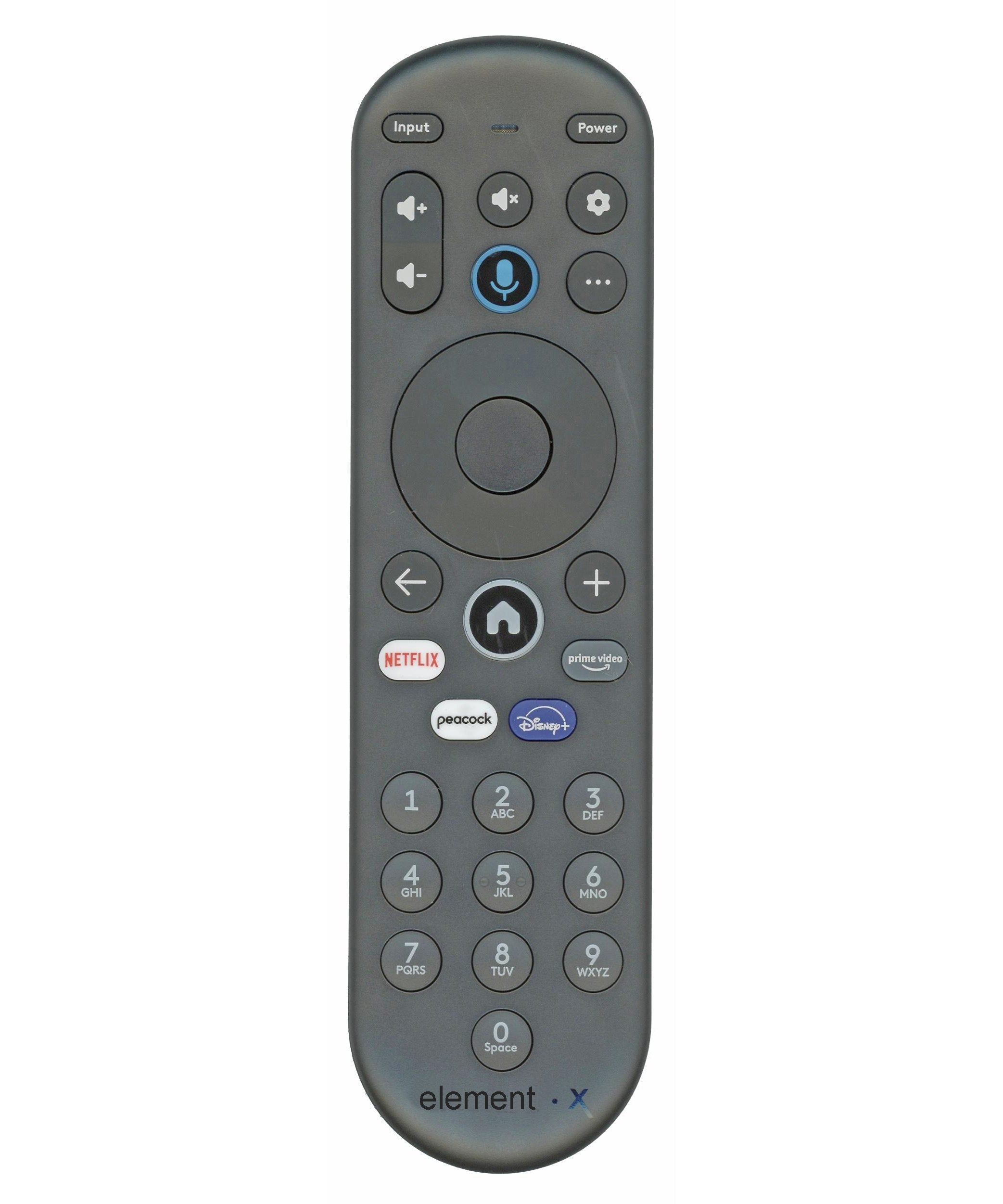 Element XClass Xumo TV Remote Control with VOICE - 7601-Z00720-0044EMTK