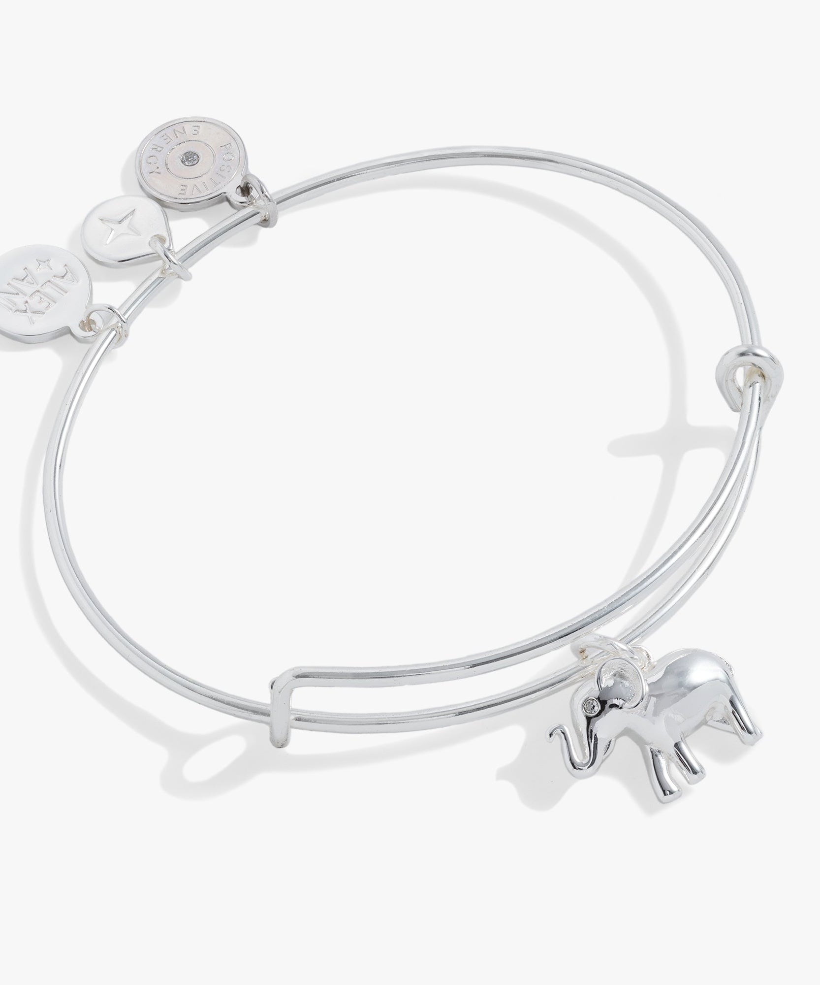 Elephant Charm Bangle