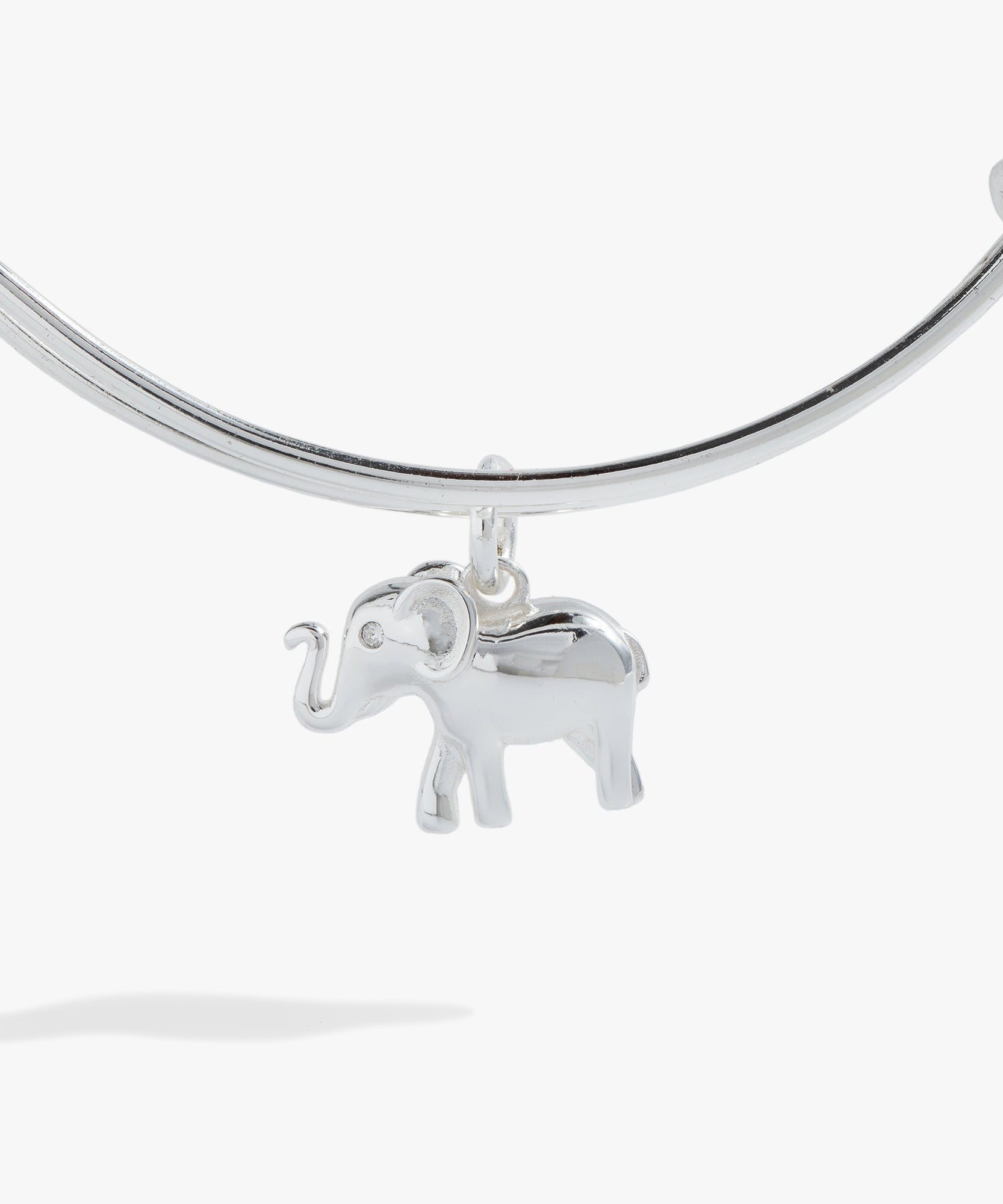 Elephant Charm Bangle