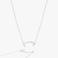 Initial C Precious Elongated Necklace