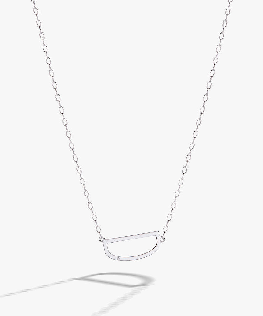 Initial D Precious Elongated Necklace