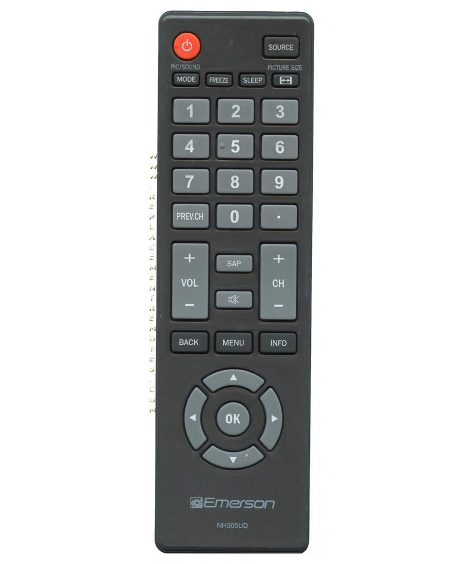 Emerson NH305UD TV Remote Control | IR HDTV Remote - NH305UD