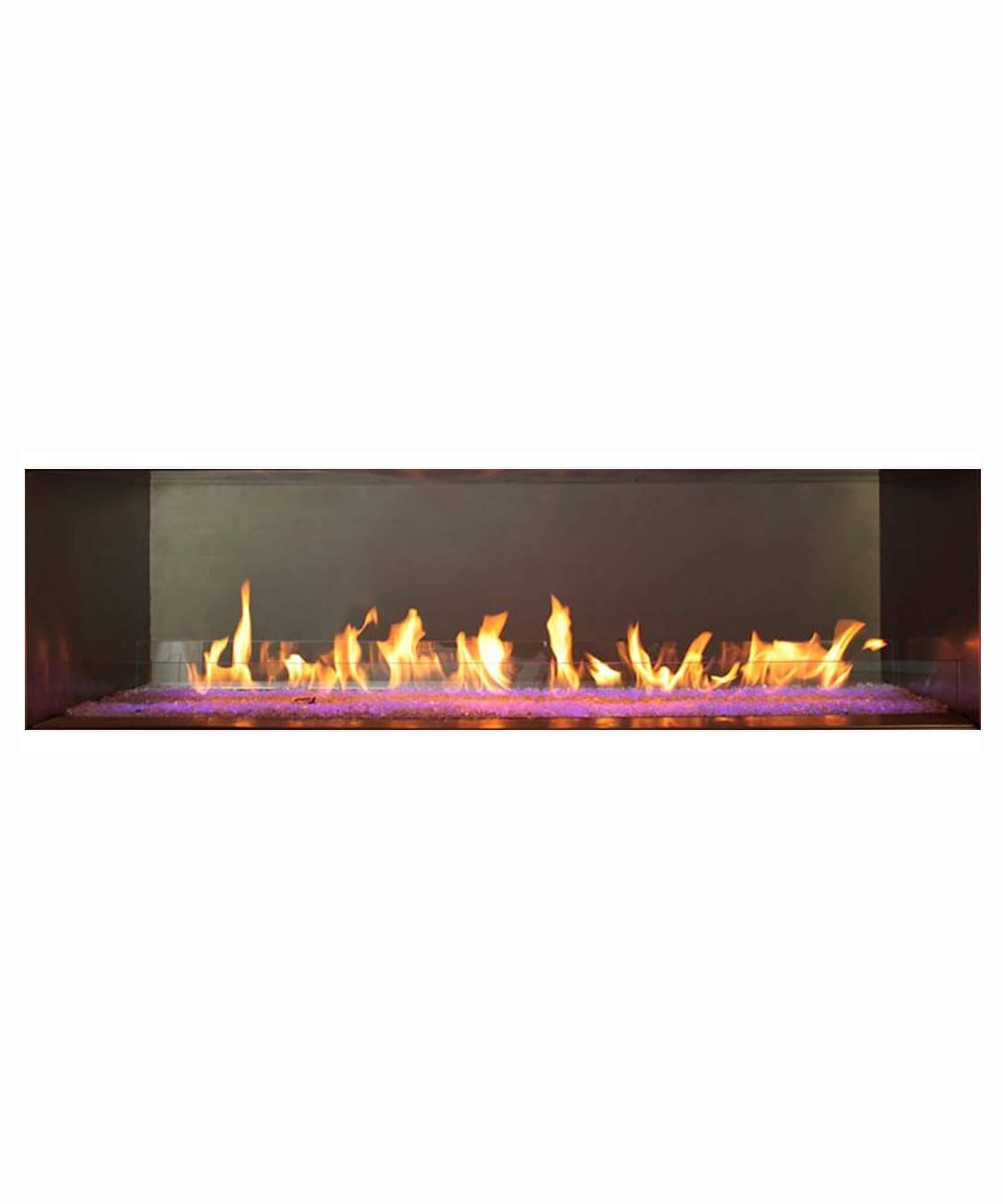Empire Comfort Systems Carol Rose Coastal Natural Gas Outdoor Linear See Through Fireplace [OLL48/60SP12SN] (SAK39794)