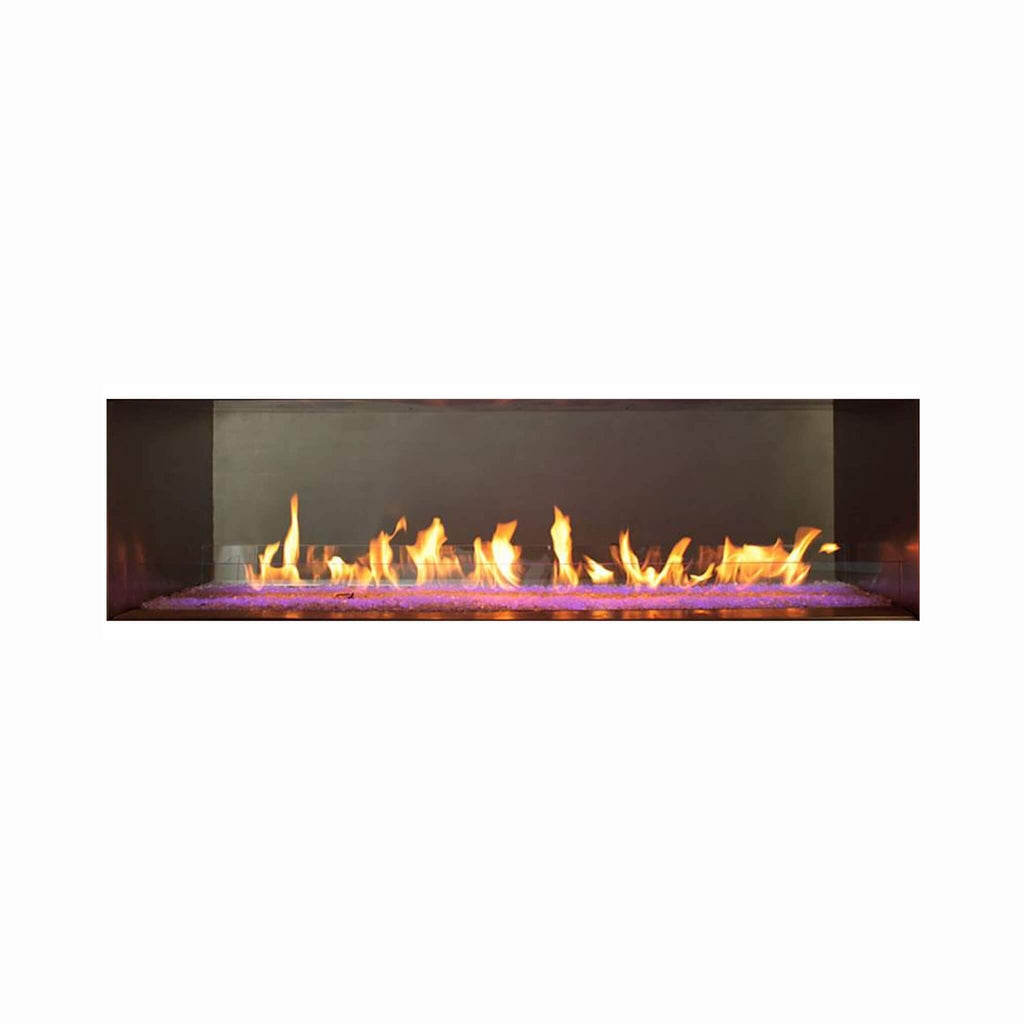 Empire Comfort Systems Carol Rose Coastal Natural Gas Outdoor Linear See Through Fireplace [OLL48/60SP12SN] (SAK39794)