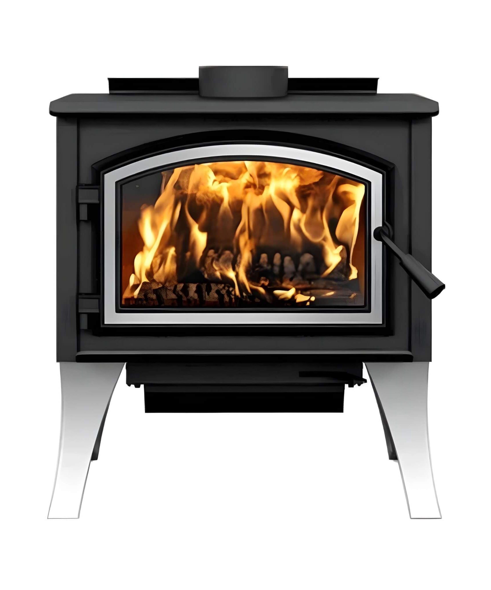 Empire Stove Gateway 1700 24-Inch Freestanding Wood Burning Fireplace [WB17FS] (SAK29365)