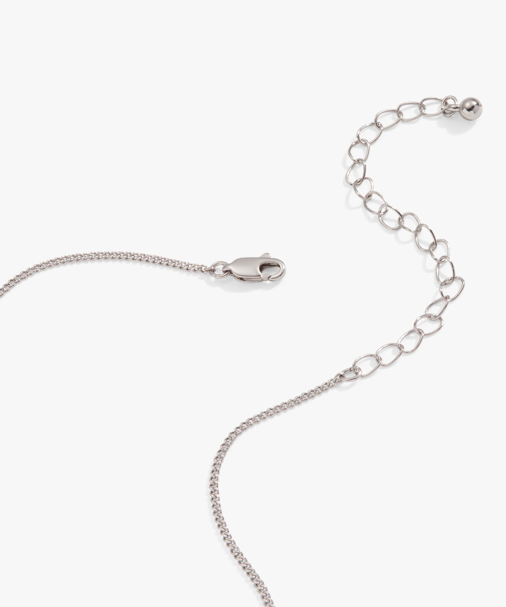 Bar Necklace with Crystal Accent