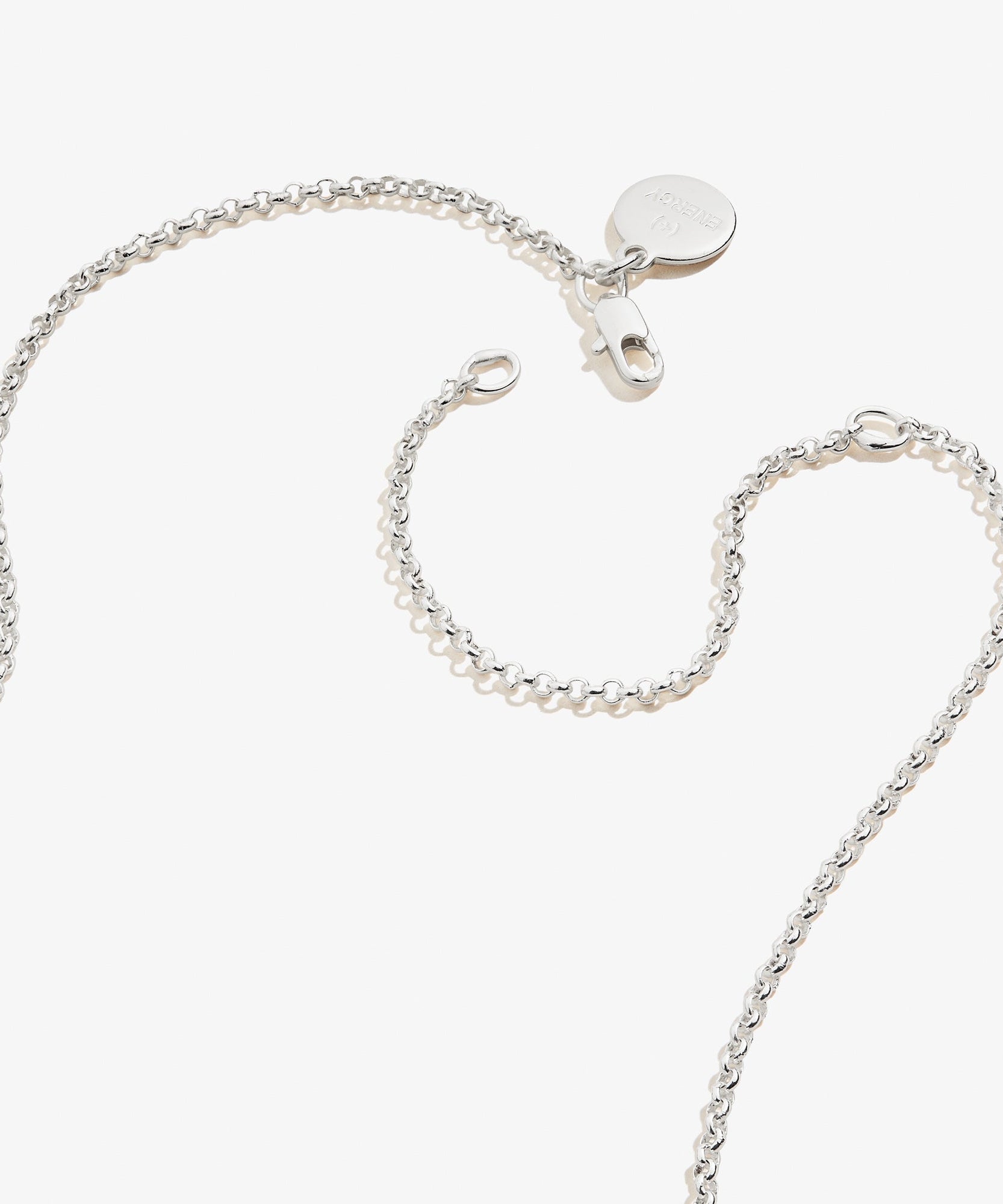 Small Heart Charm Necklace, 19''