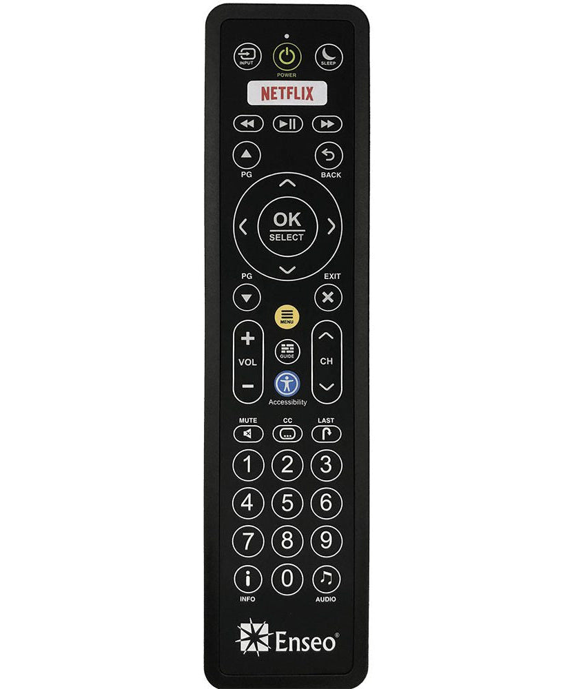 Enseo 815-00025 Universal Hospitality Easy-to-clean TV Remote Control
