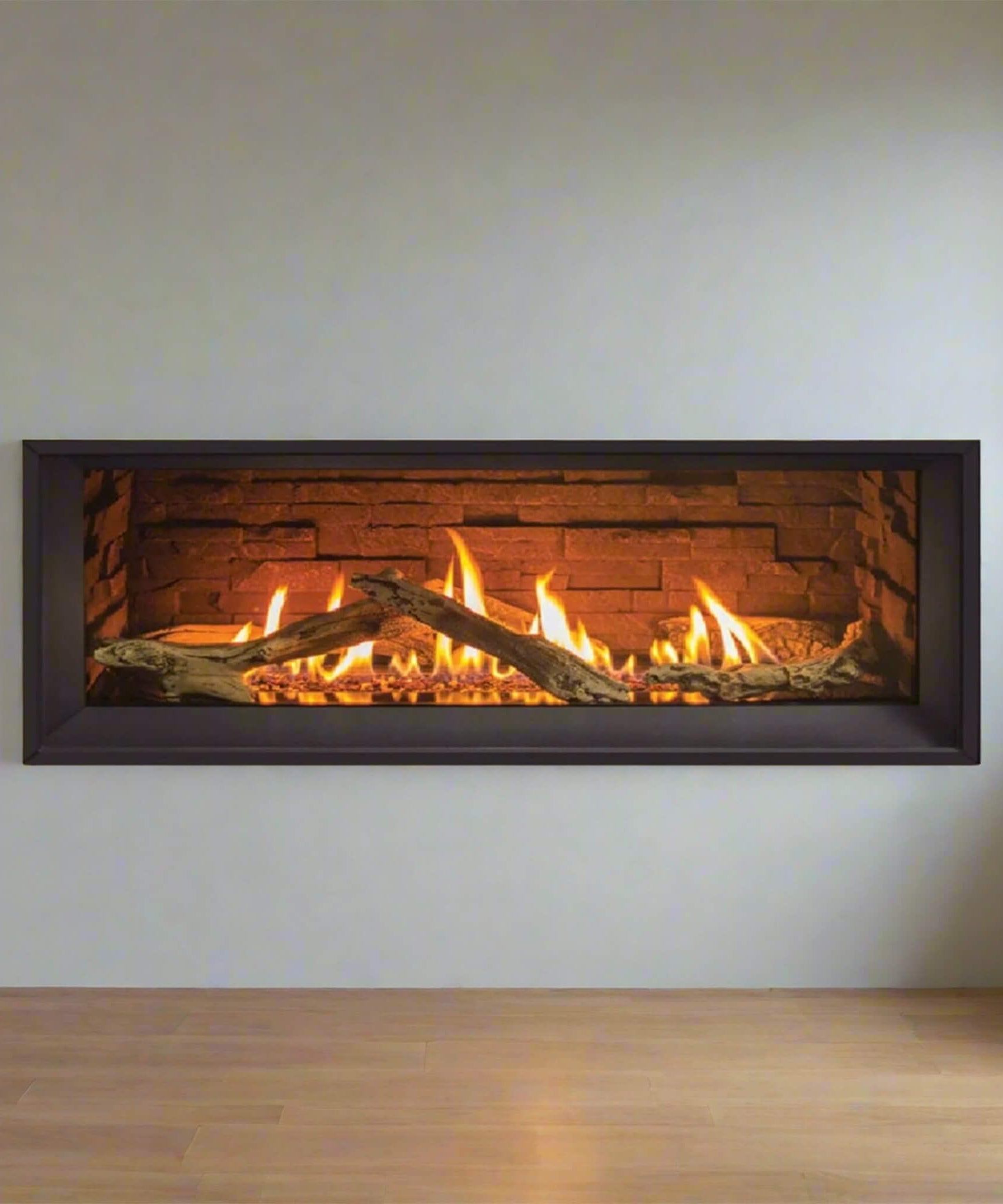 Enviro Linear Nova Direct Vent Natural Gas Fireplace With Burner Tray, Vermiculite, Steel Liner & LP Conversion Kit [C34-2] (SAK50281)