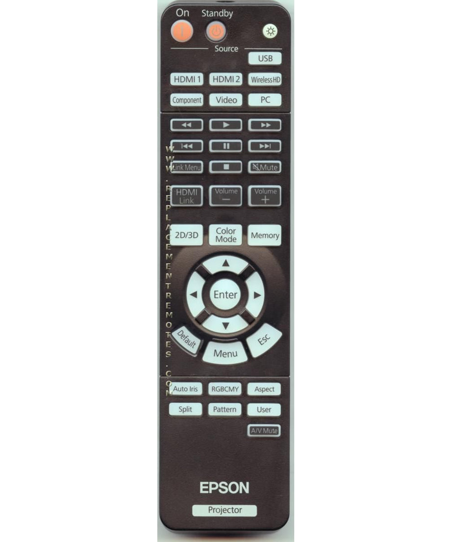 Epson 155749200 Projector Remote Control