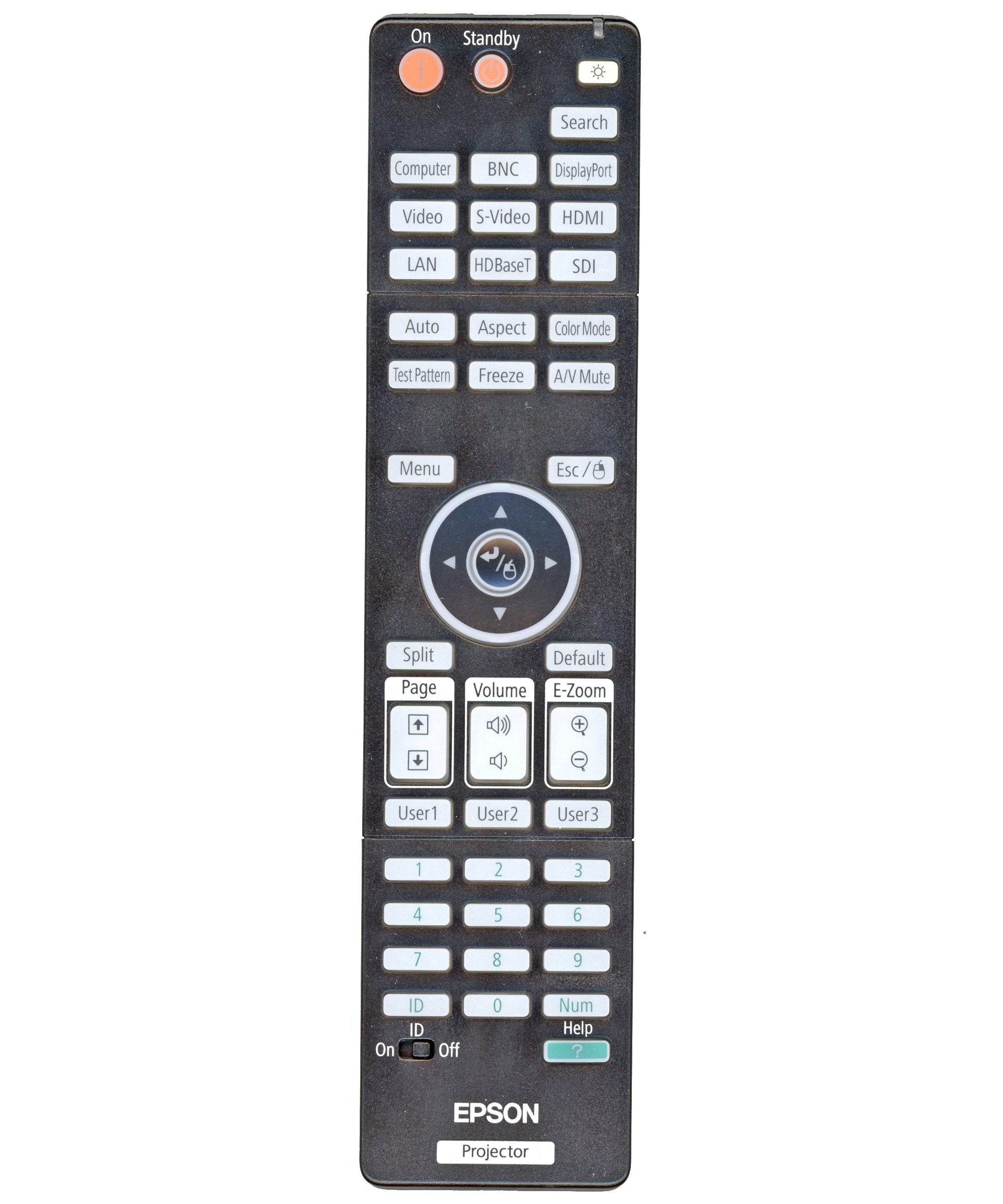 Epson 1582799 Projector Remote Control