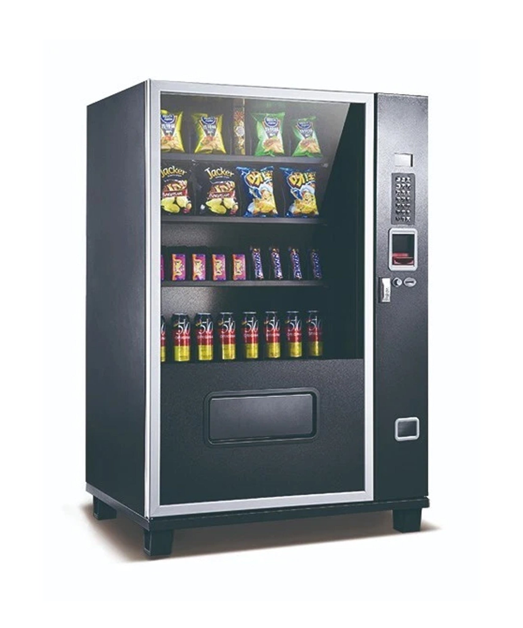 Epx 5FT Snack- und Getränkeautomat mit zwei Temperaturzonen und Geldscheinprüfer [G432] (SAK76984)
