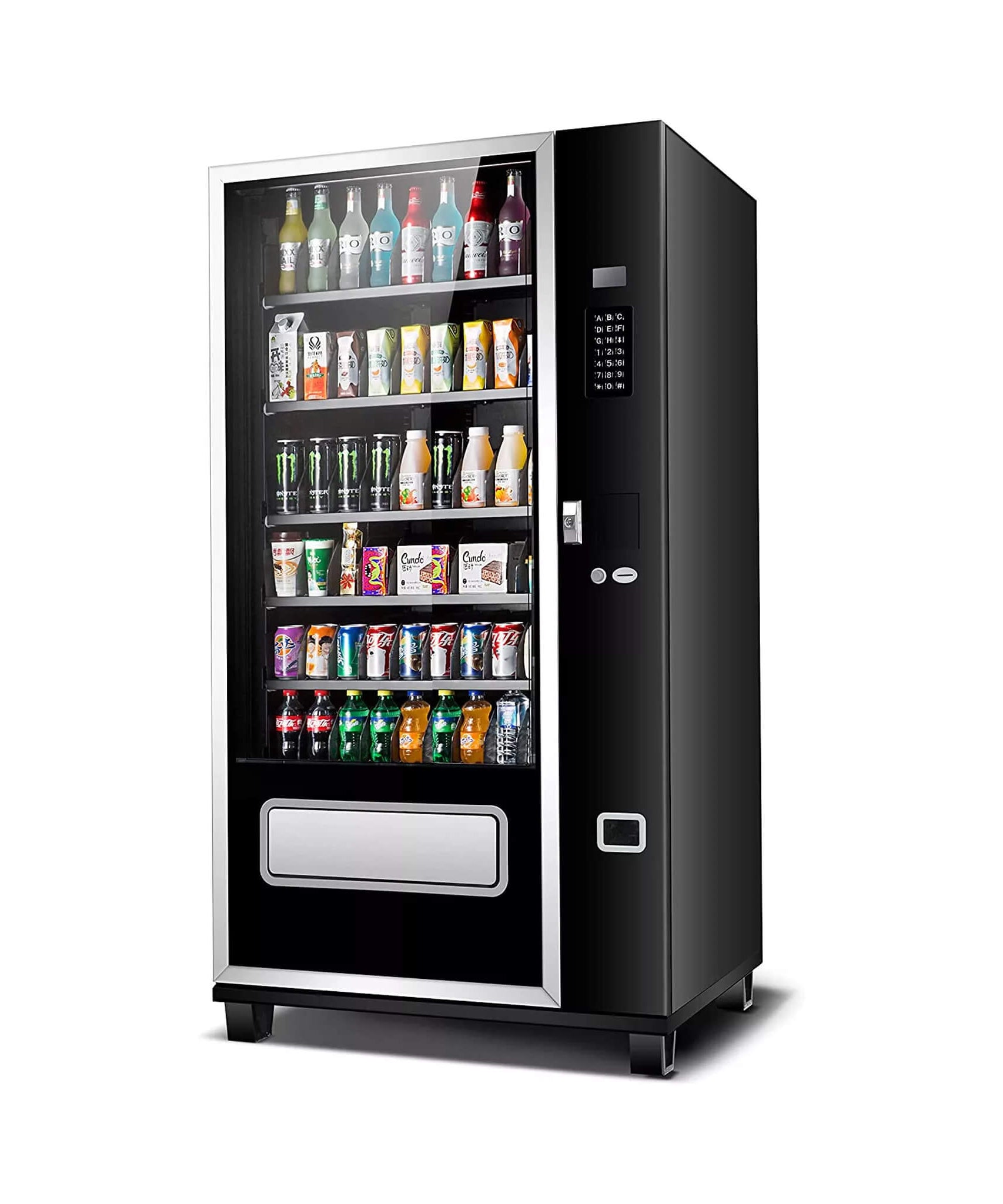 Epx Large 6FT Snacks And Drinks Combo Vending Machine With Dual Zone Refrigeration And Bill Acceptor [EP-G654] (SAK47539)