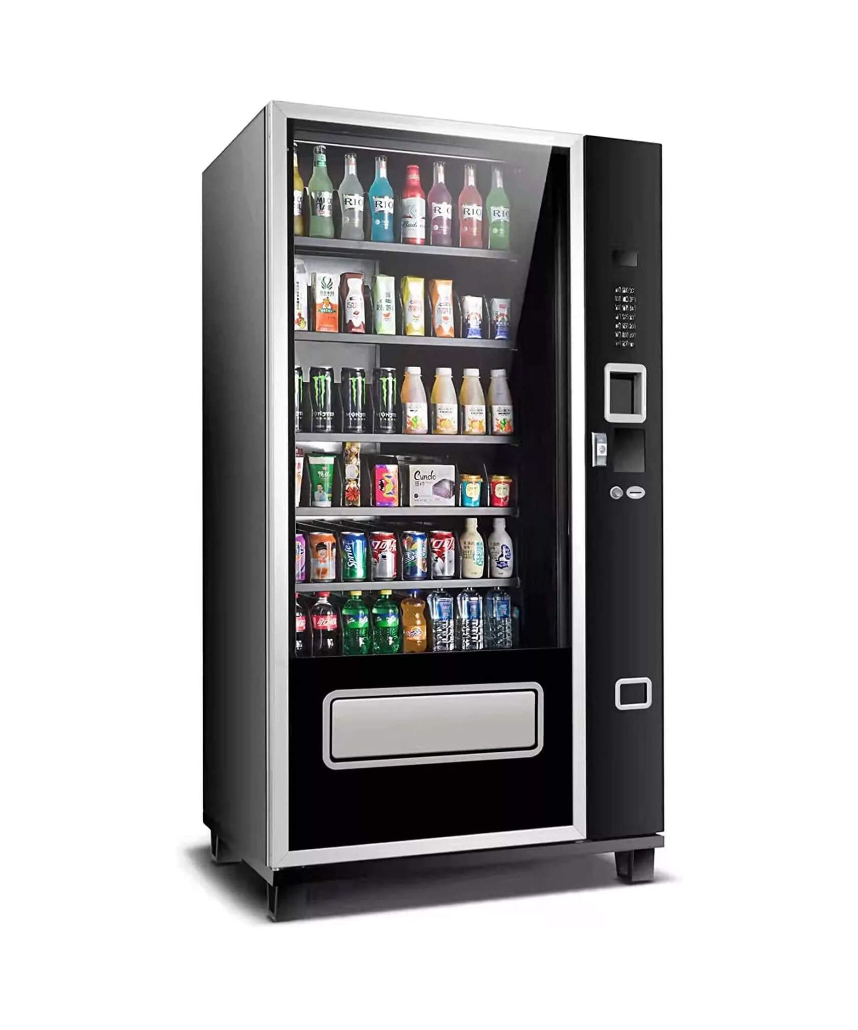 Epx Large 6FT Snacks And Drinks Combo Vending Machine With Dual Zone Refrigeration And Bill Acceptor [EP-G654] (SAK47539)