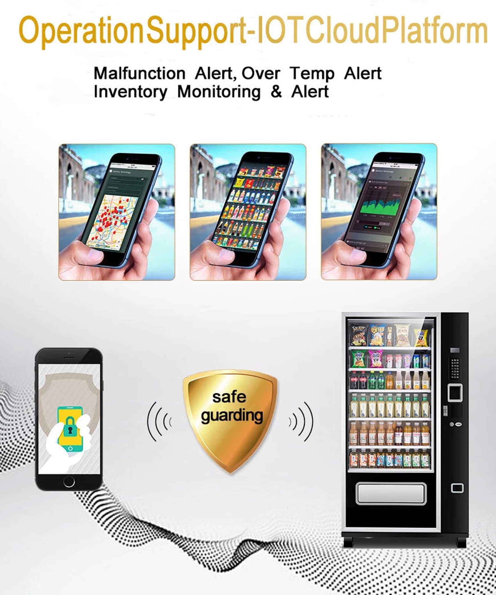 Epx Large 6FT Snacks And Drinks Combo Vending Machine With Dual Zone Refrigeration And Bill Acceptor [EP-G654] (SAK47539)