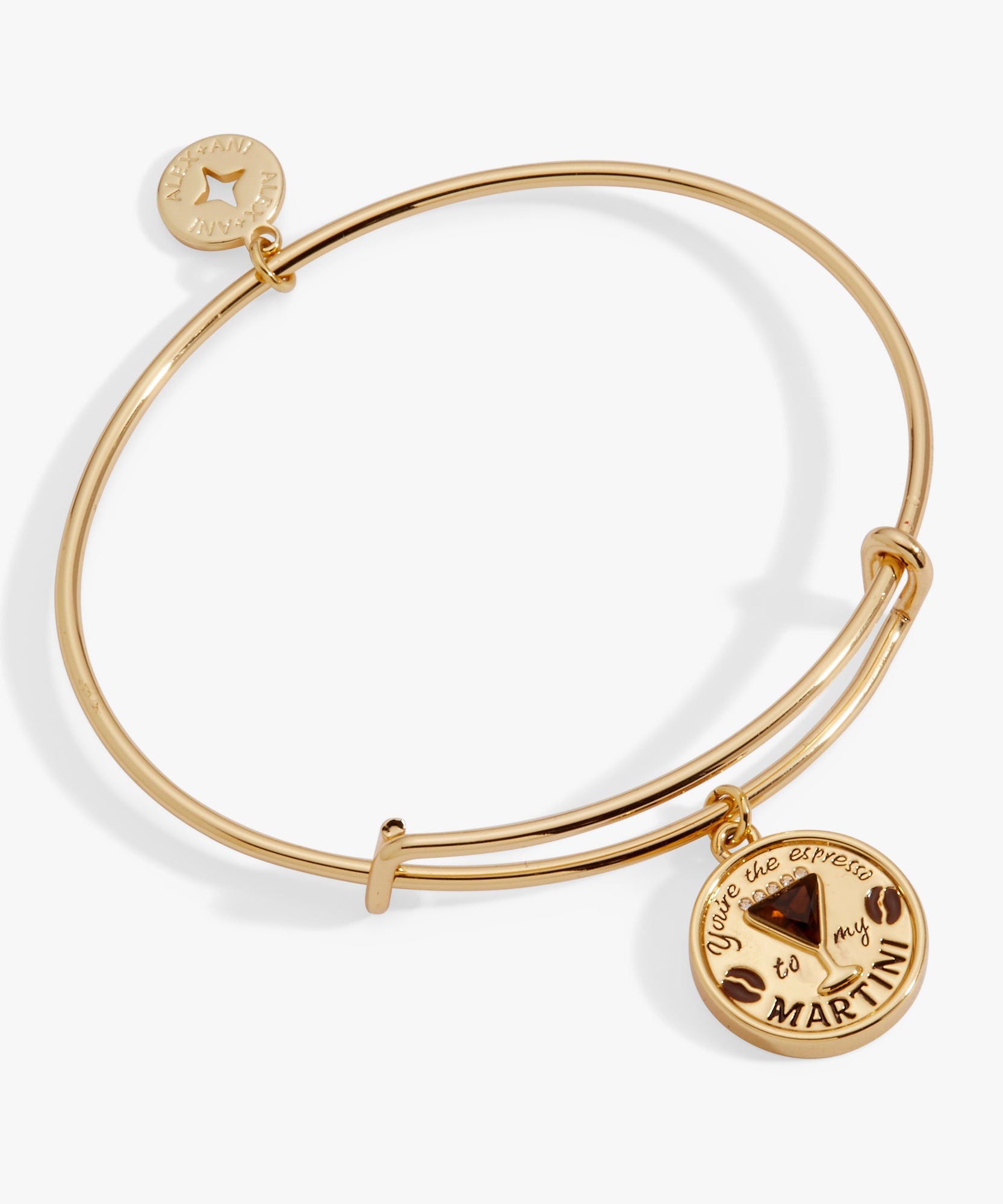 ‘You’re The Espresso To My Martini’ Charm Bangle