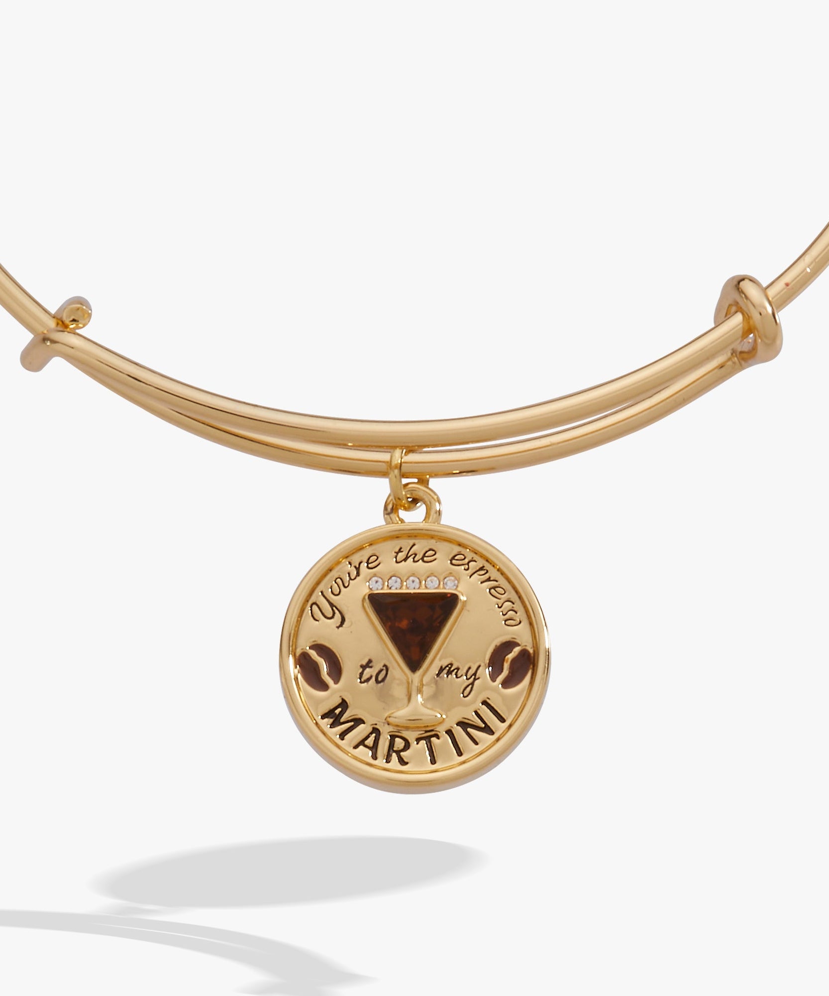 ‘You’re The Espresso To My Martini’ Charm Bangle