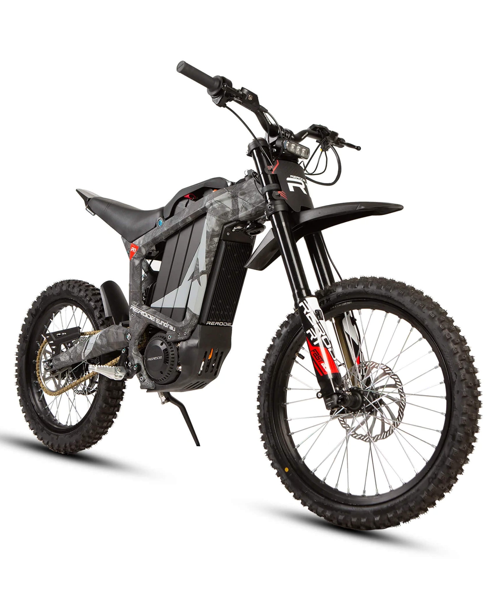 Eunorau R1 72V35AH 8000W All-Terrain Off-Road Electric Dirt Bike (SAK25097)