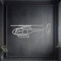 EC120 Metal Neon Aircraft Wall Art - NCN0029