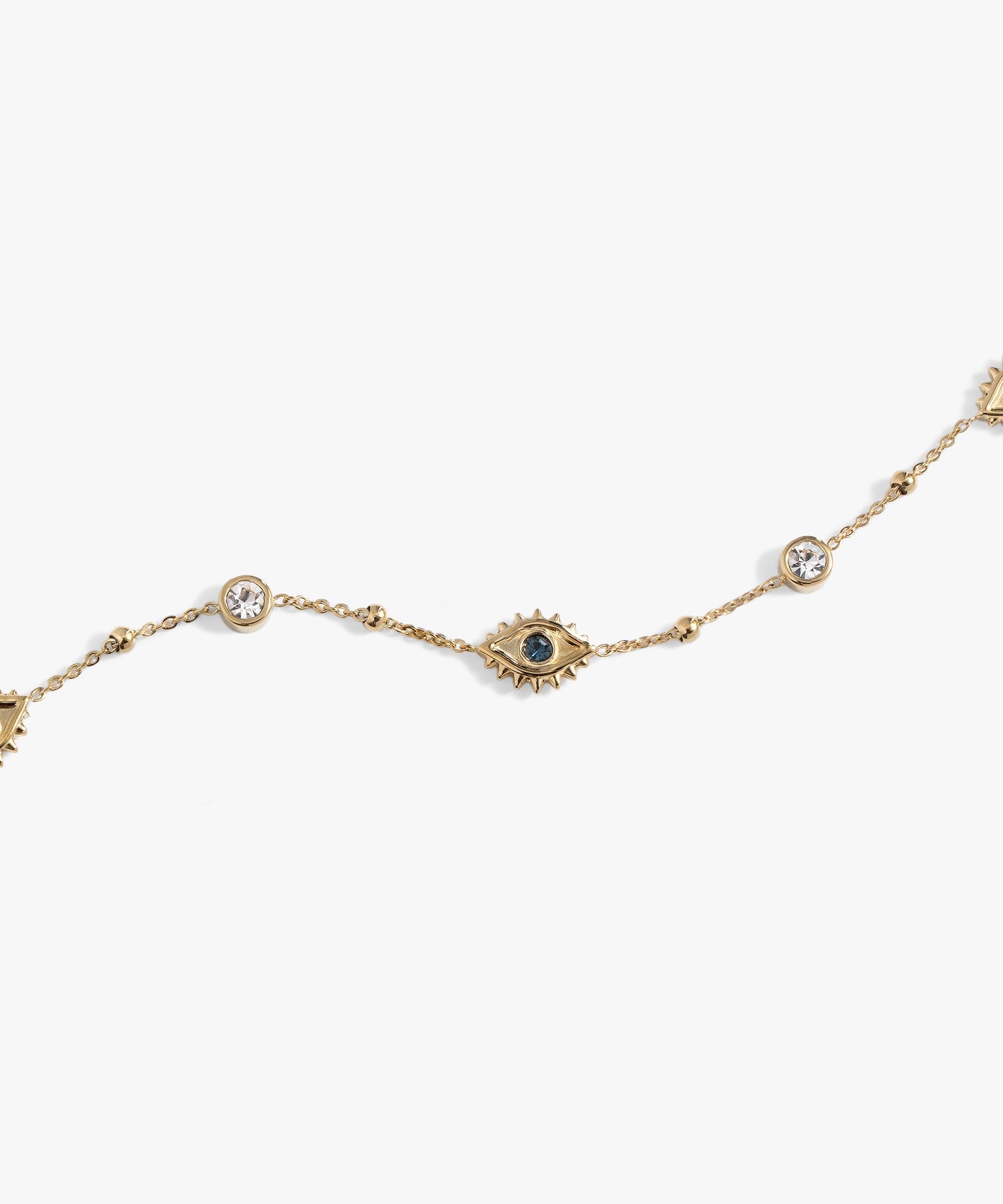 Evil Eye Crystal Anklet