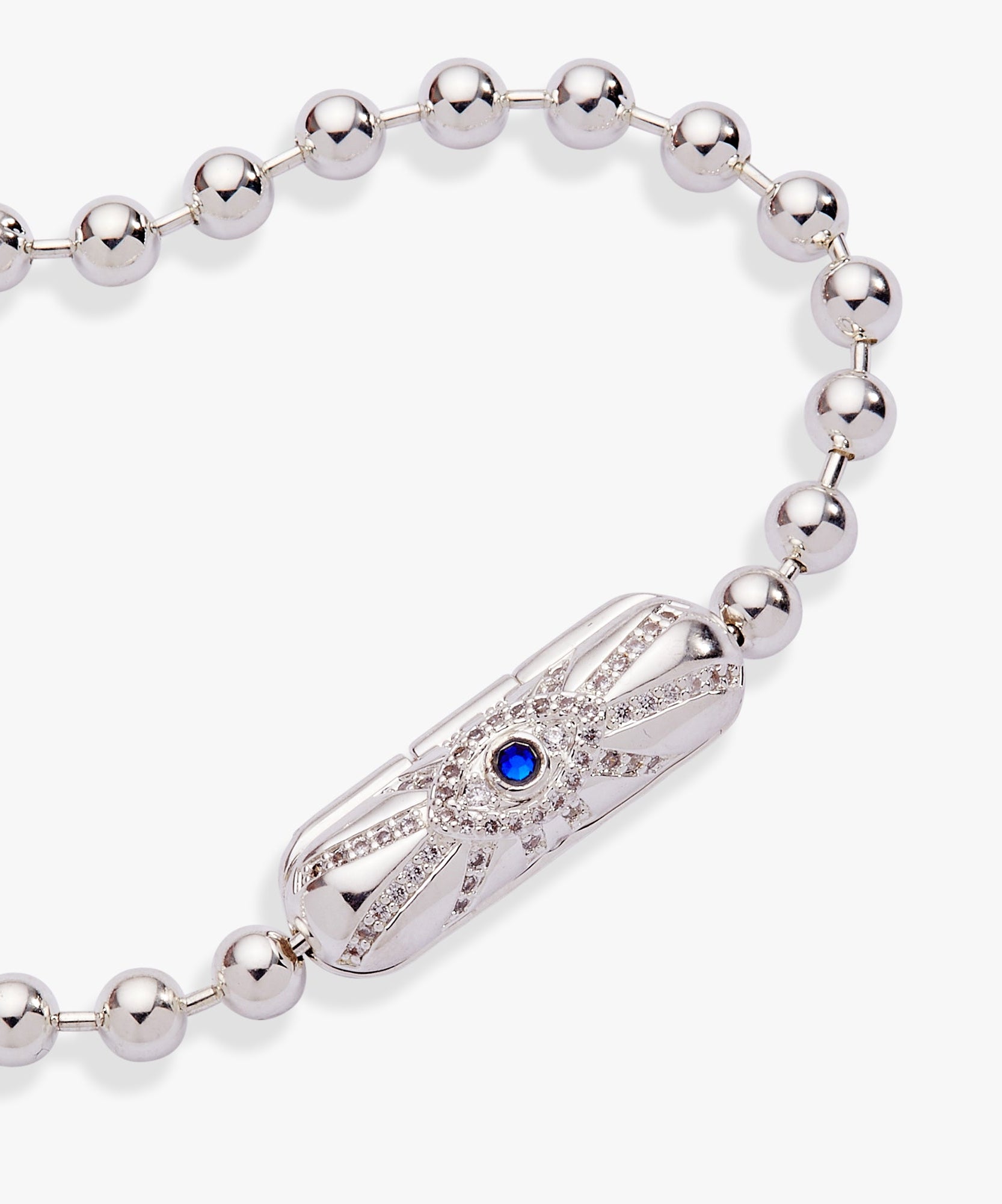 Evil Eye Barrel Closure Bracelet