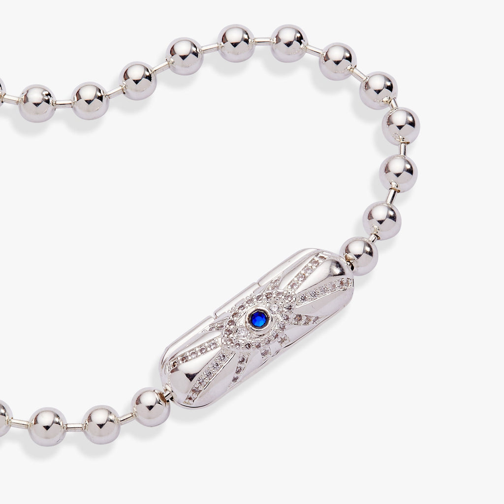 Evil Eye Barrel Closure Bracelet
