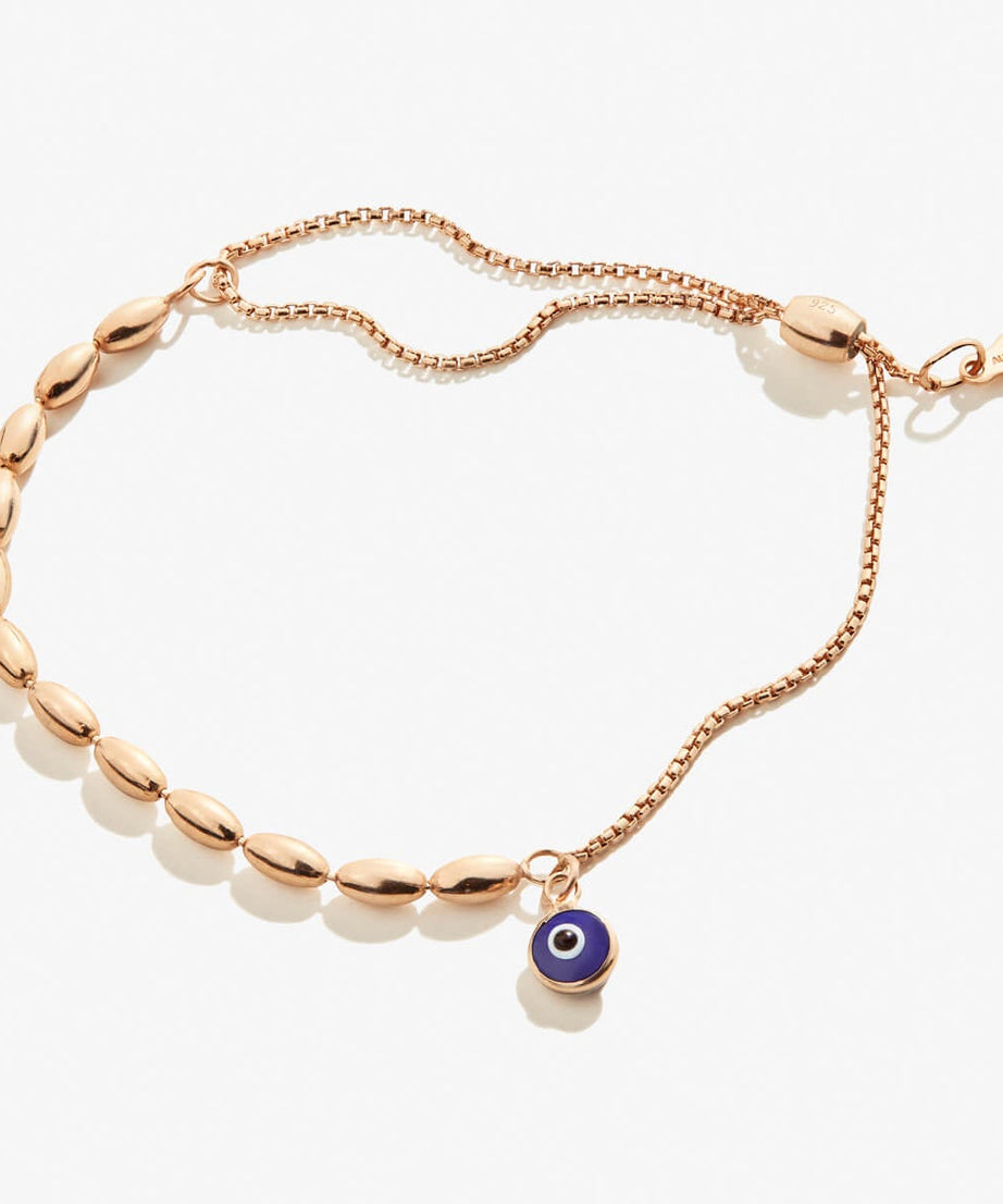 Evil Eye Pull Chain Bracelet