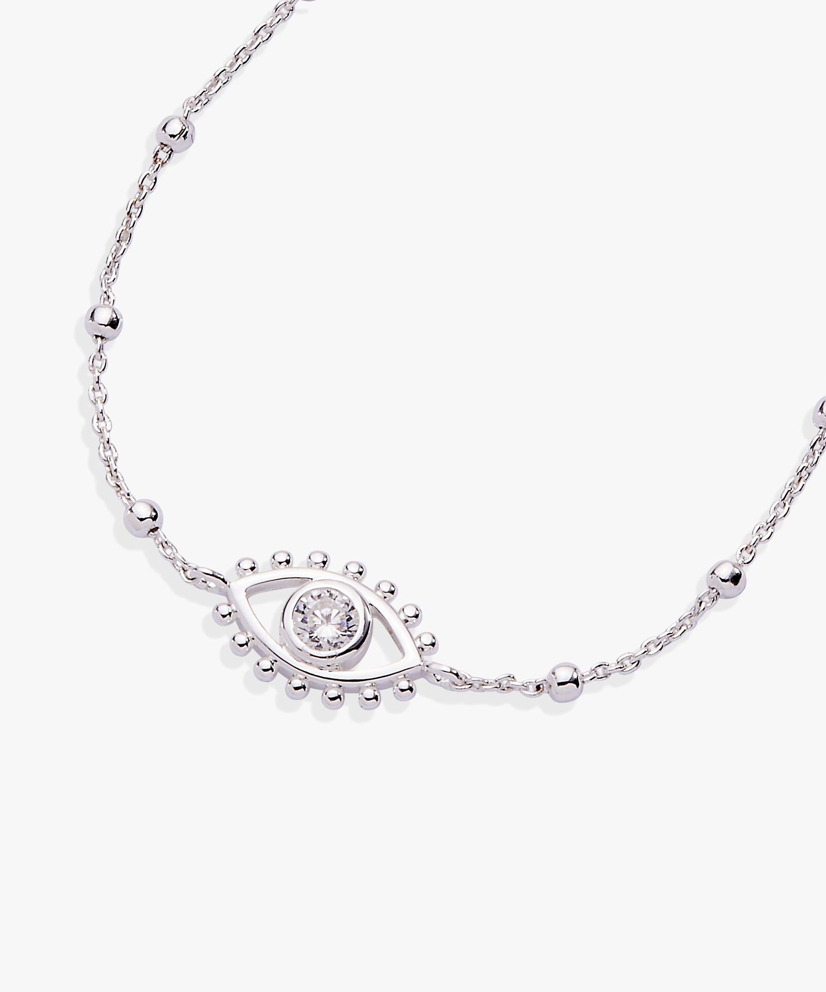 Evil Eye Inline Bracelet