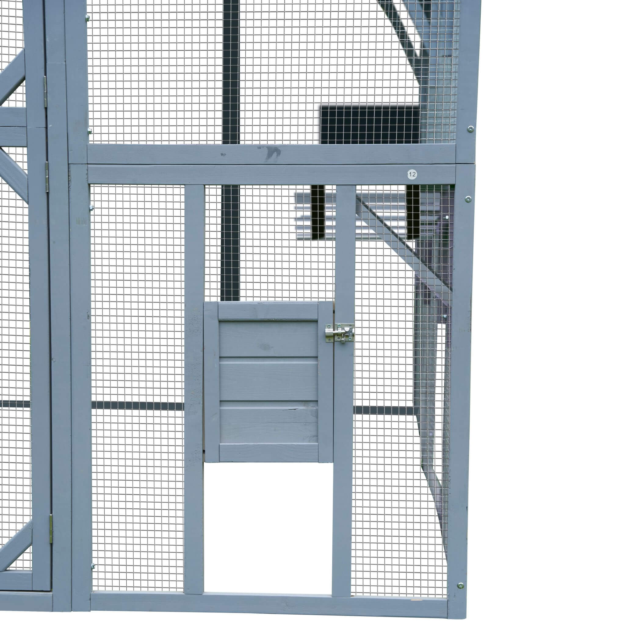 Alora Extra Large Outdoor Cat Kitten Playpen House With Platforms, And Waterproof Cover (SAK55092)