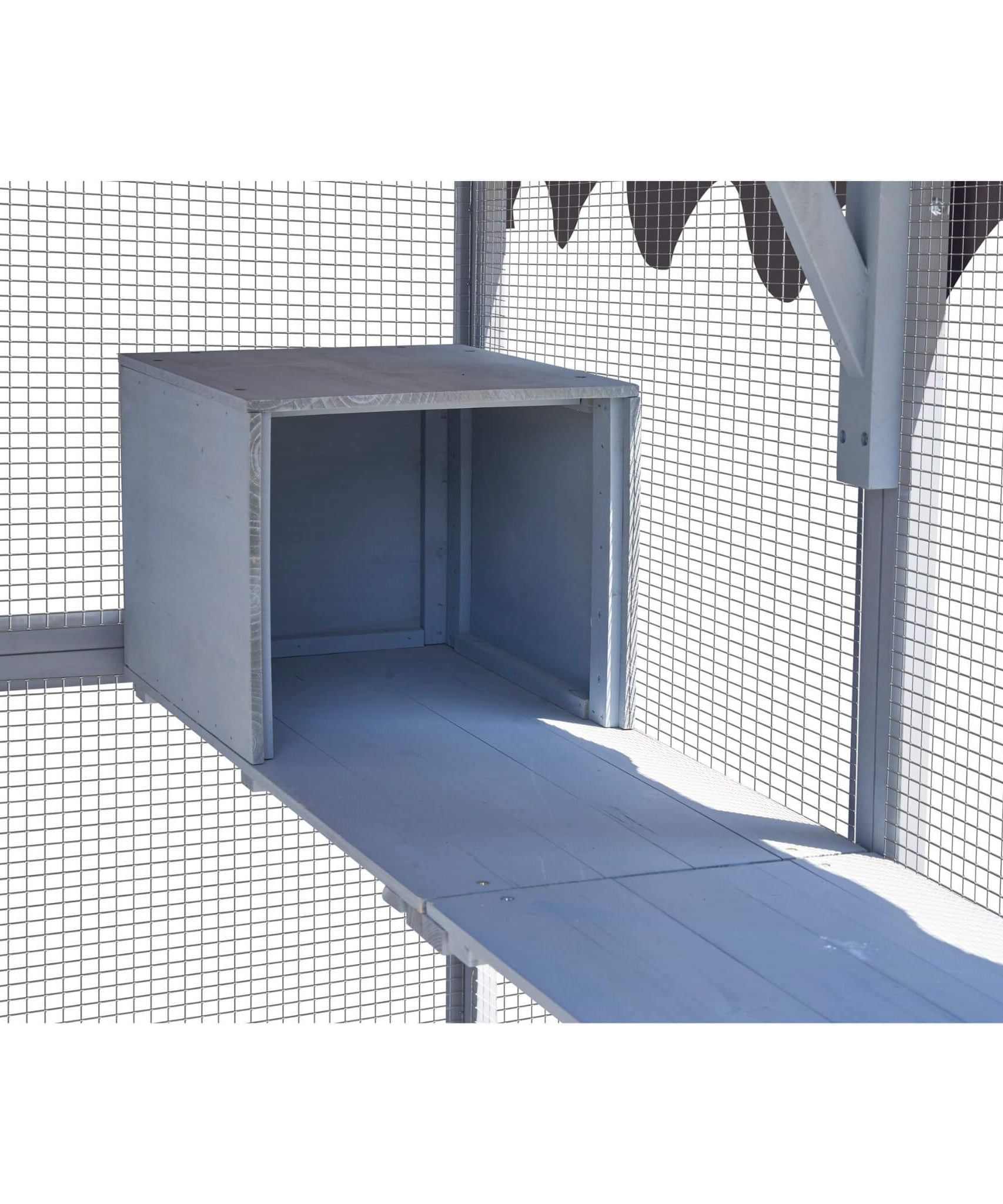 Alora Extra Large Outdoor Cat Kitten Playpen House With Platforms, And Waterproof Cover (SAK55092)