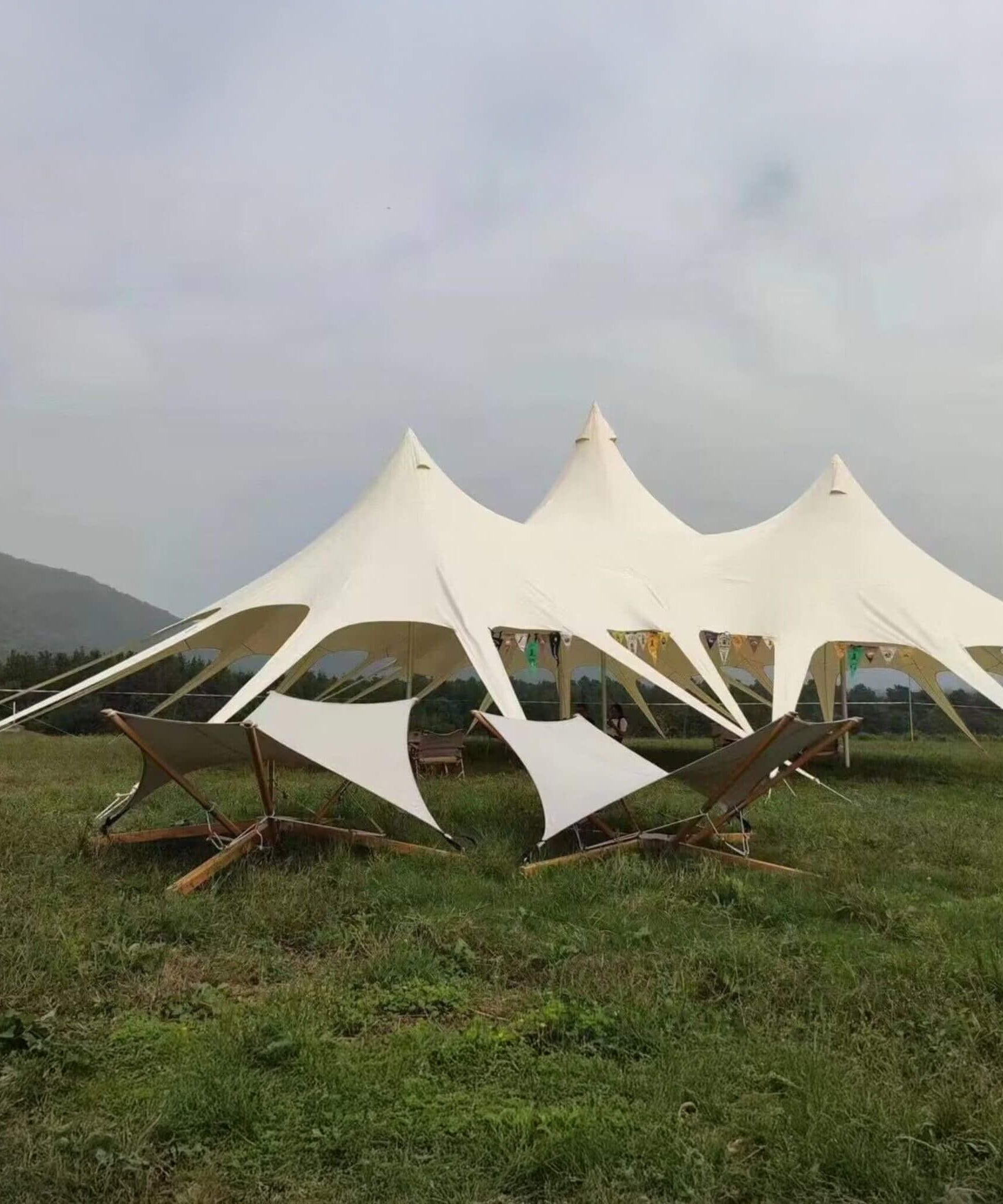 Extra-Large Portable Waterproof Multifunctional Outdoor Rain Tarp Canopy (SAK79811)