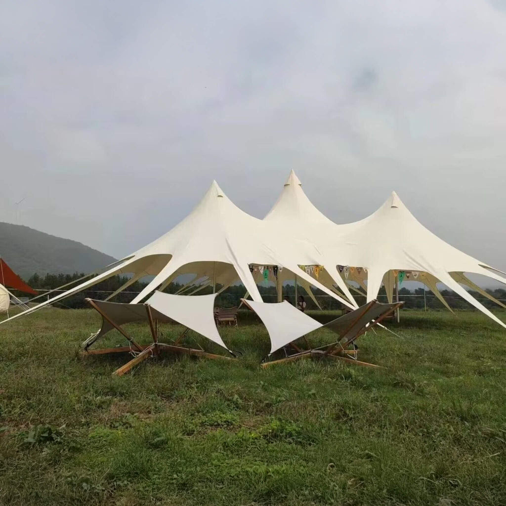 Extra-Large Portable Waterproof Multifunctional Outdoor Rain Tarp Canopy (SAK79811)