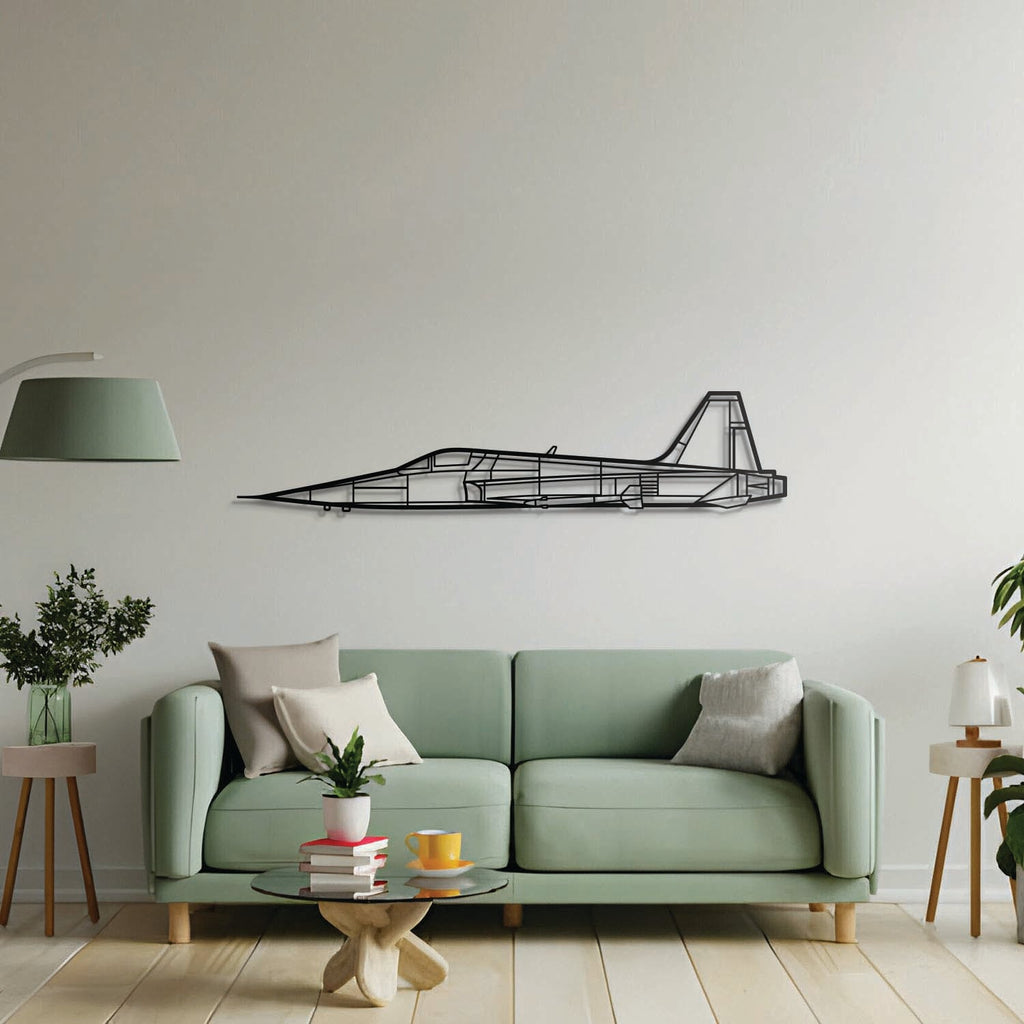 F-5 Metal Aircraft Wall Art - NCP0423