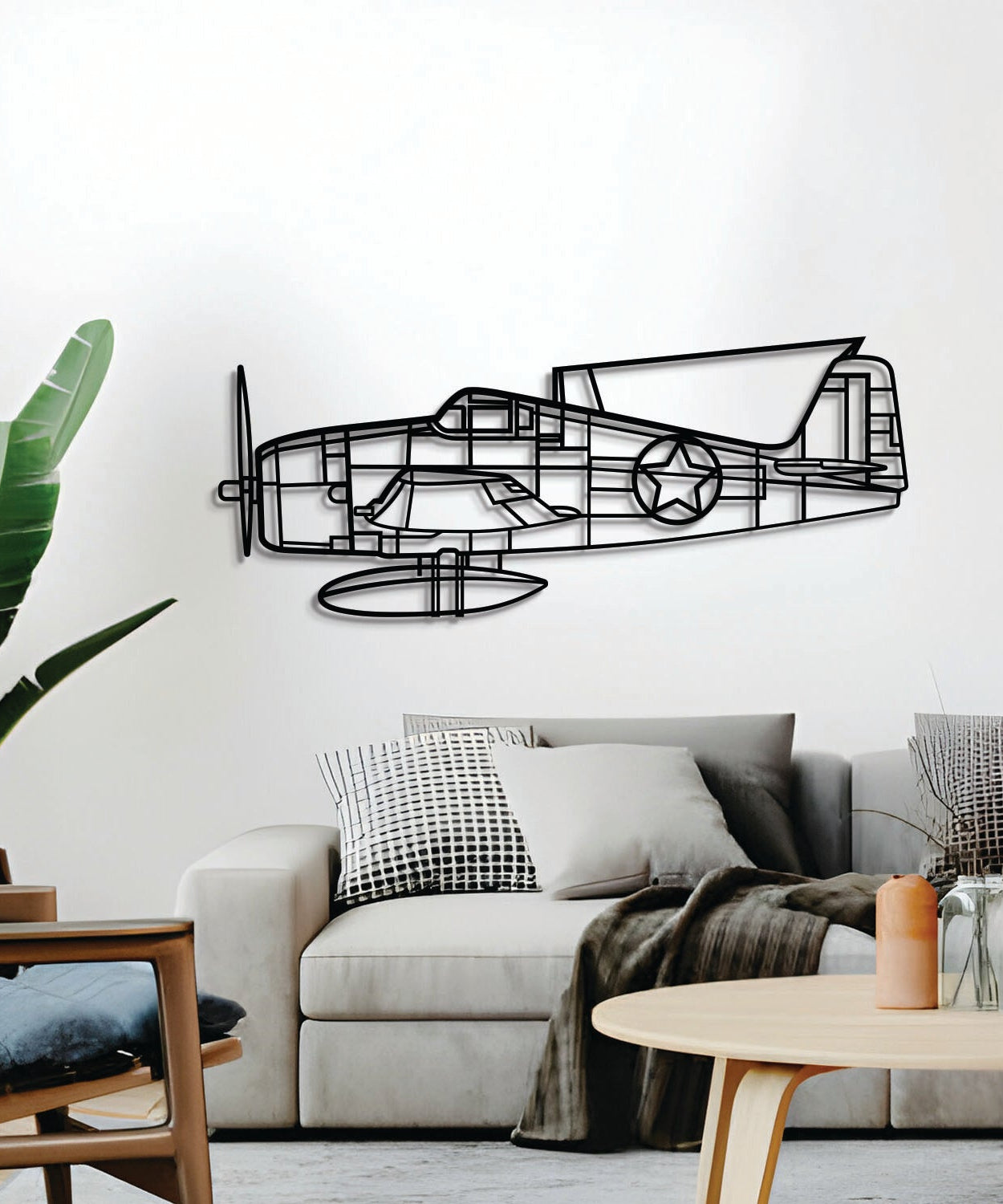 F6F-3 Hellcat Metall Wandbild - NCP0557