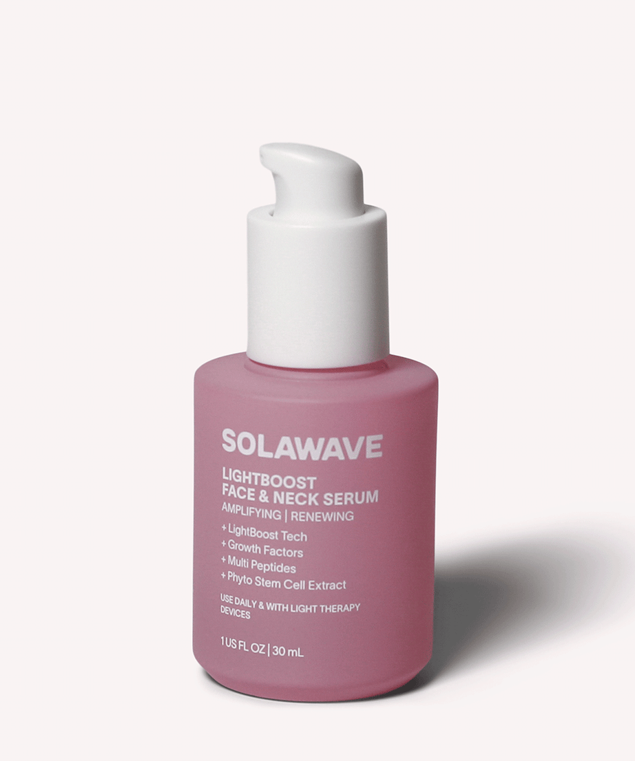 Lichttherapie-Gesichts- und Hals-Booster-Serum
