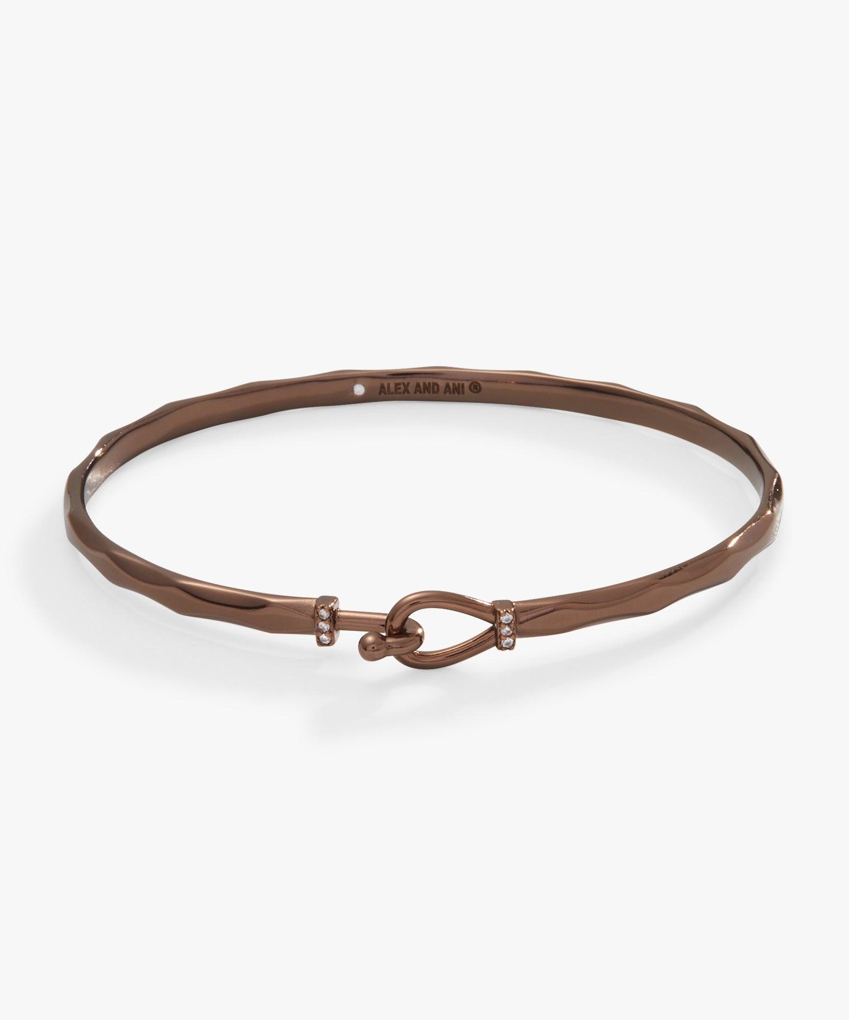Faceted Hook Tension Bracelet